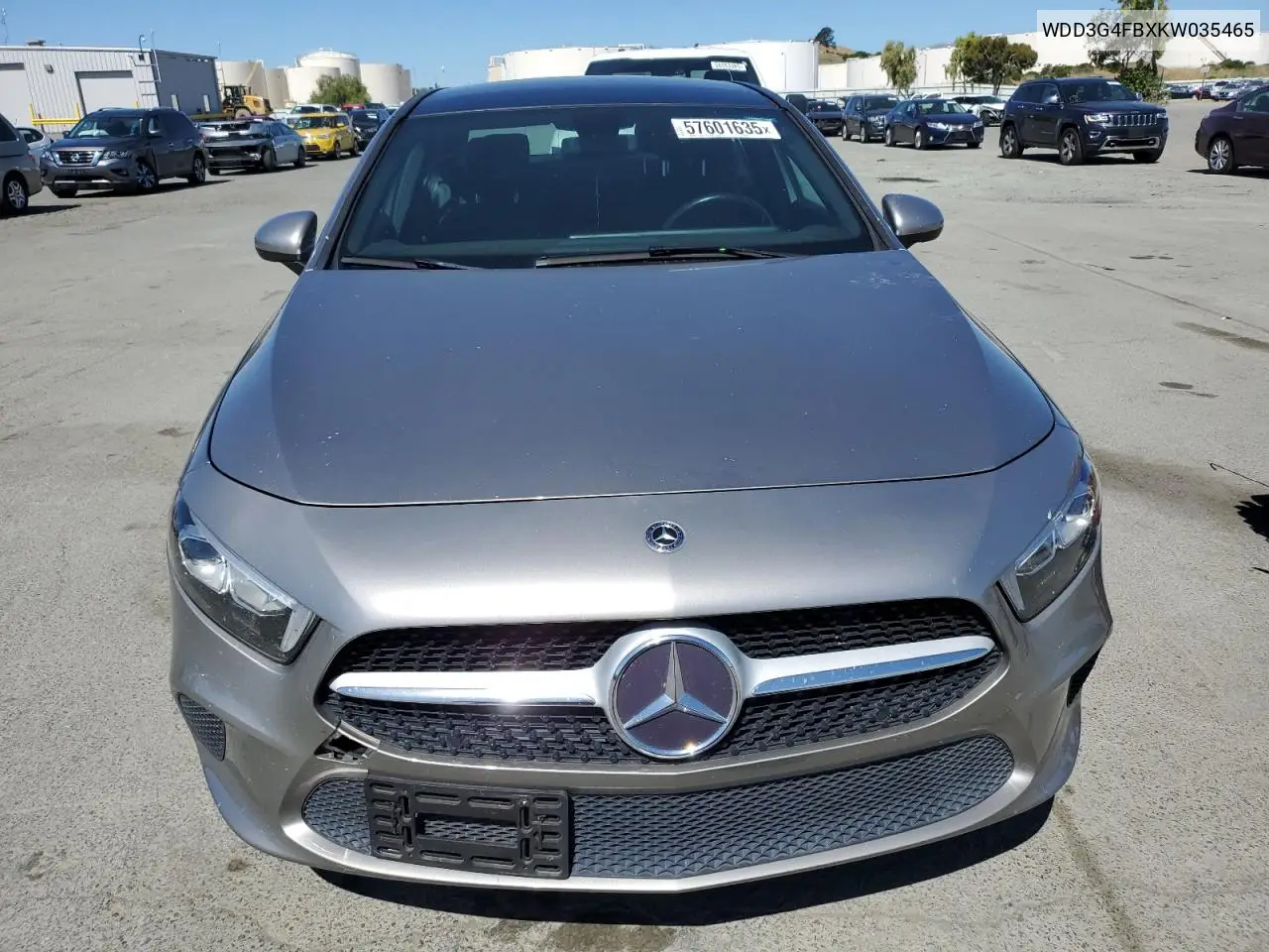 2019 Mercedes-Benz A 220 4Matic VIN: WDD3G4FBXKW035465 Lot: 57601635