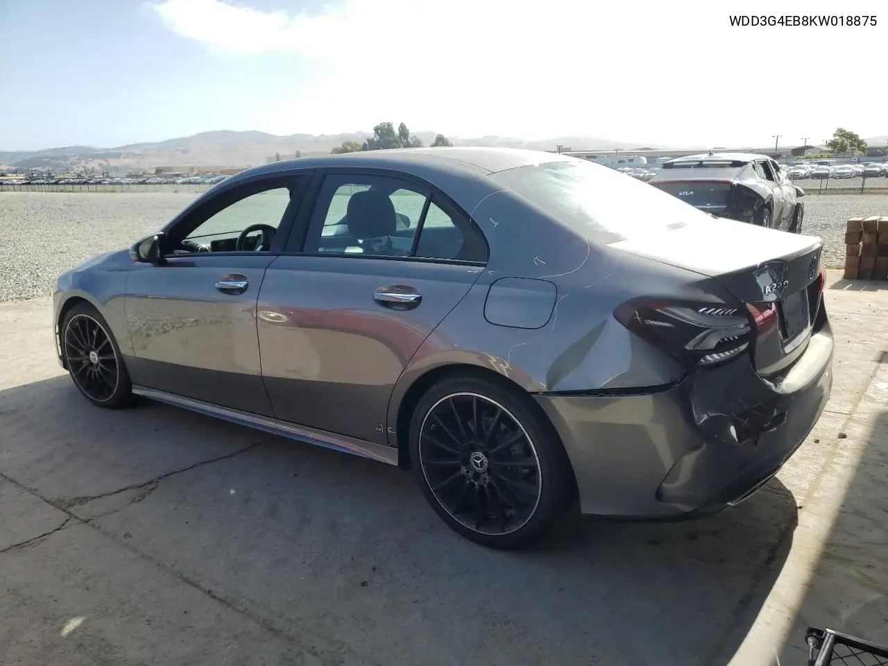 2019 Mercedes-Benz A 220 VIN: WDD3G4EB8KW018875 Lot: 62552985