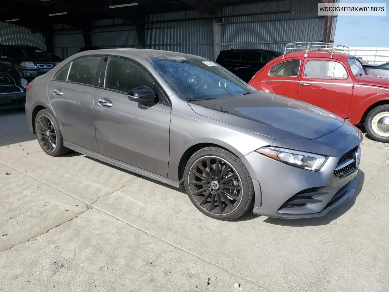 2019 Mercedes-Benz A 220 VIN: WDD3G4EB8KW018875 Lot: 62552985