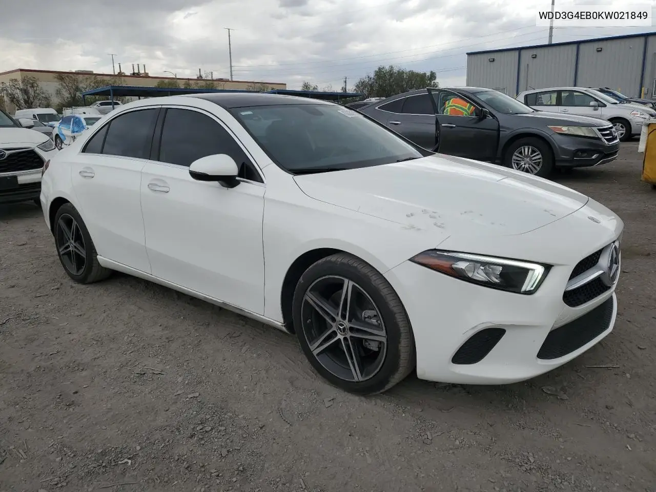 2019 Mercedes-Benz A 220 VIN: WDD3G4EB0KW021849 Lot: 63330655