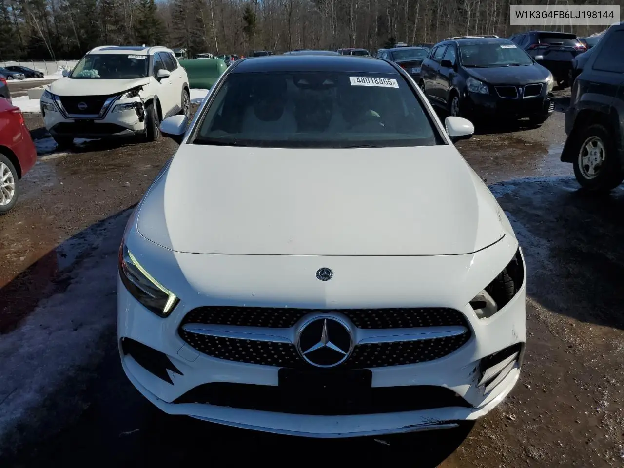 2020 Mercedes-Benz A 220 4Matic VIN: W1K3G4FB6LJ198144 Lot: 48018865