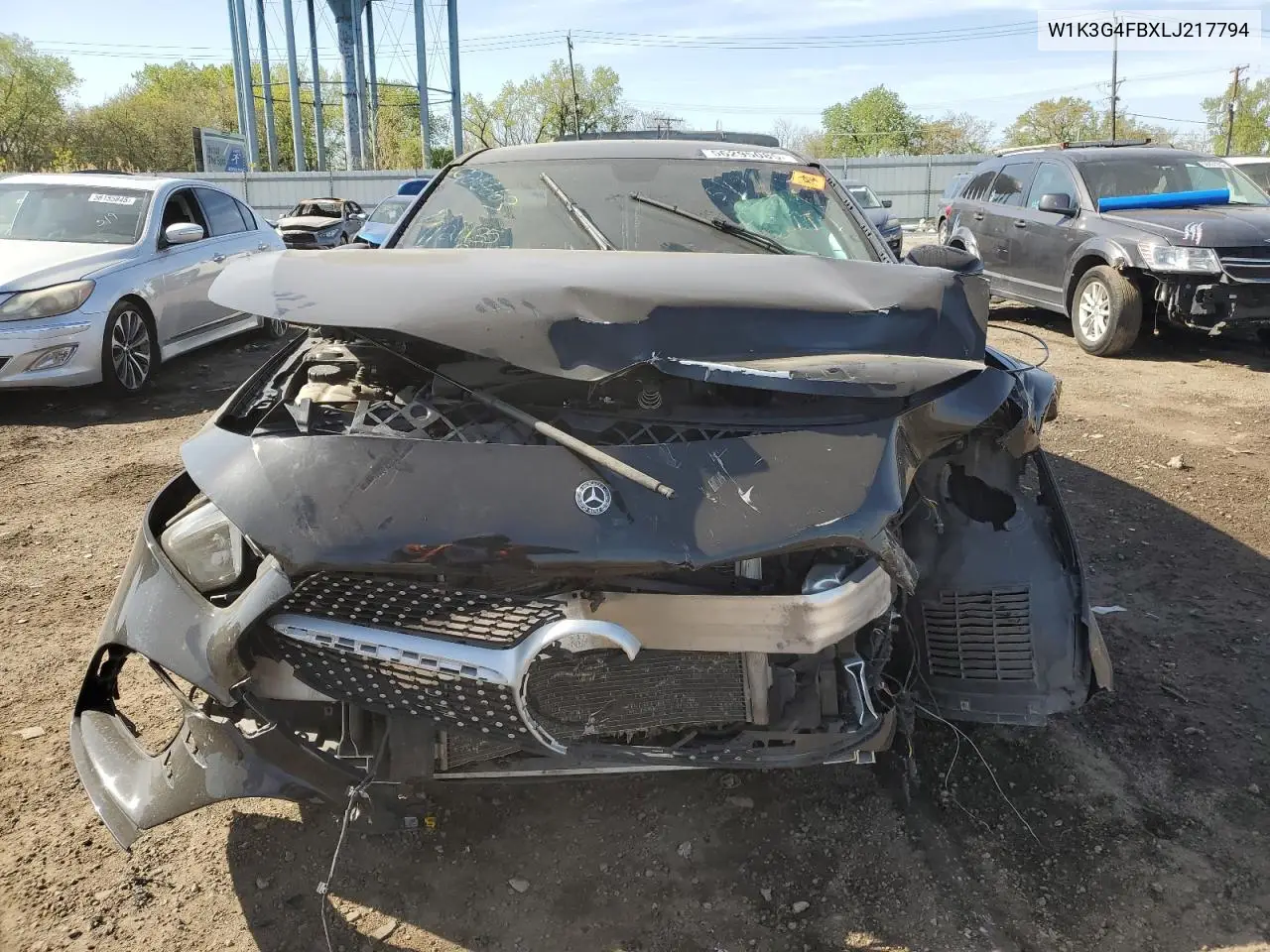 2020 Mercedes-Benz A 220 4Matic VIN: W1K3G4FBXLJ217794 Lot: 56295085