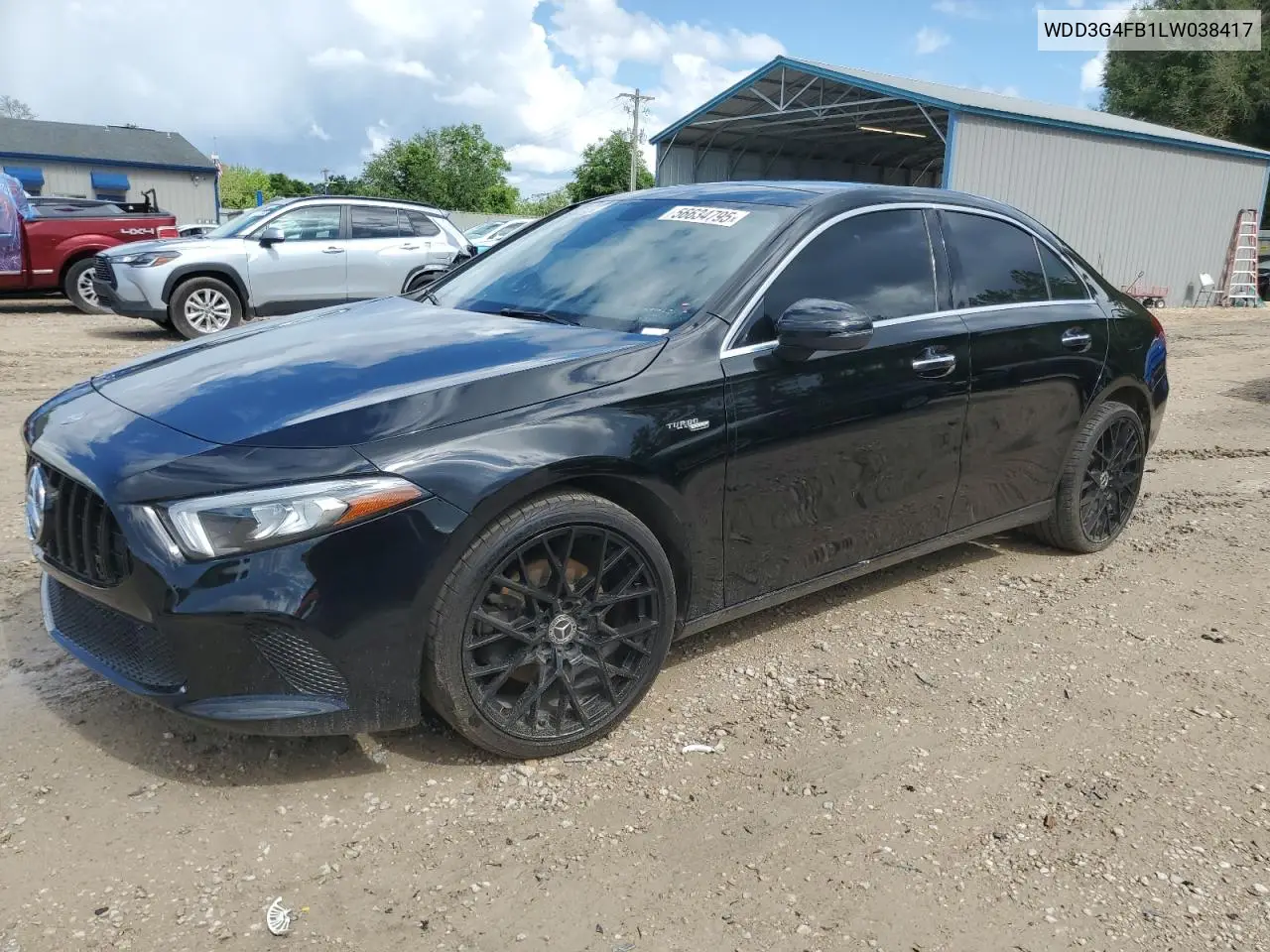 2020 Mercedes-Benz A 220 4Matic VIN: WDD3G4FB1LW038417 Lot: 56634795