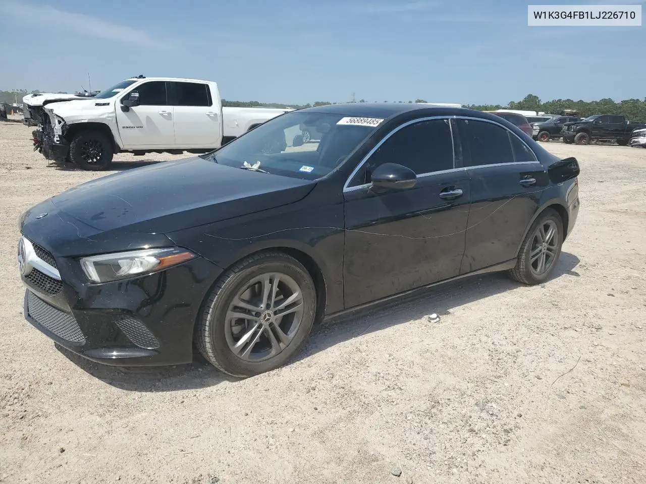 2020 Mercedes-Benz A 220 4Matic VIN: W1K3G4FB1LJ226710 Lot: 56889485