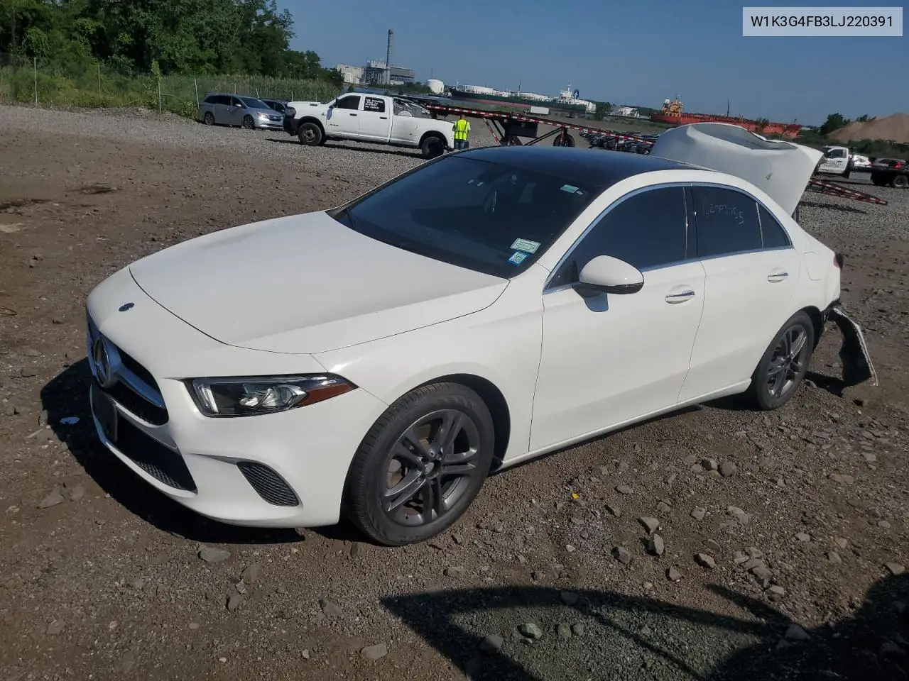 2020 Mercedes-Benz A 220 4Matic VIN: W1K3G4FB3LJ220391 Lot: 62083055