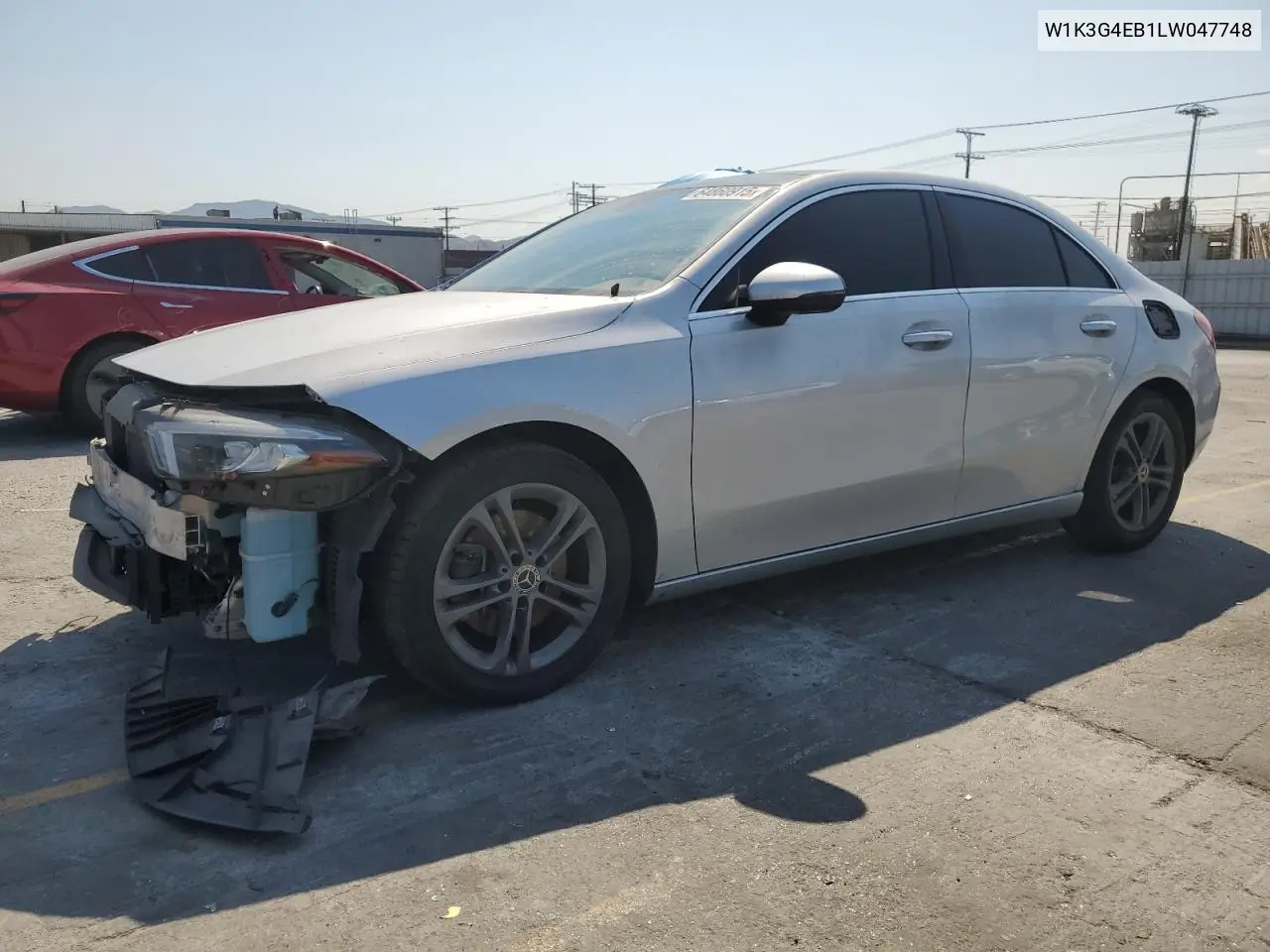 2020 Mercedes-Benz A 220 VIN: W1K3G4EB1LW047748 Lot: 64860915