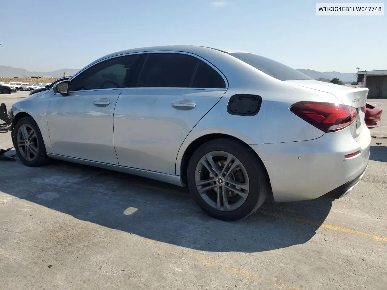 2020 Mercedes-Benz A 220 VIN: W1K3G4EB1LW047748 Lot: 64860915