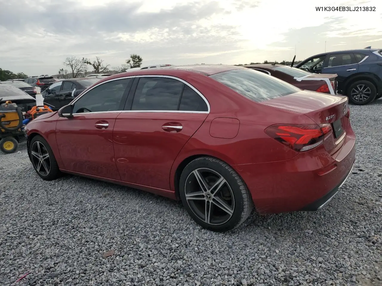 2020 Mercedes-Benz A 220 VIN: W1K3G4EB3LJ213832 Lot: 65318105