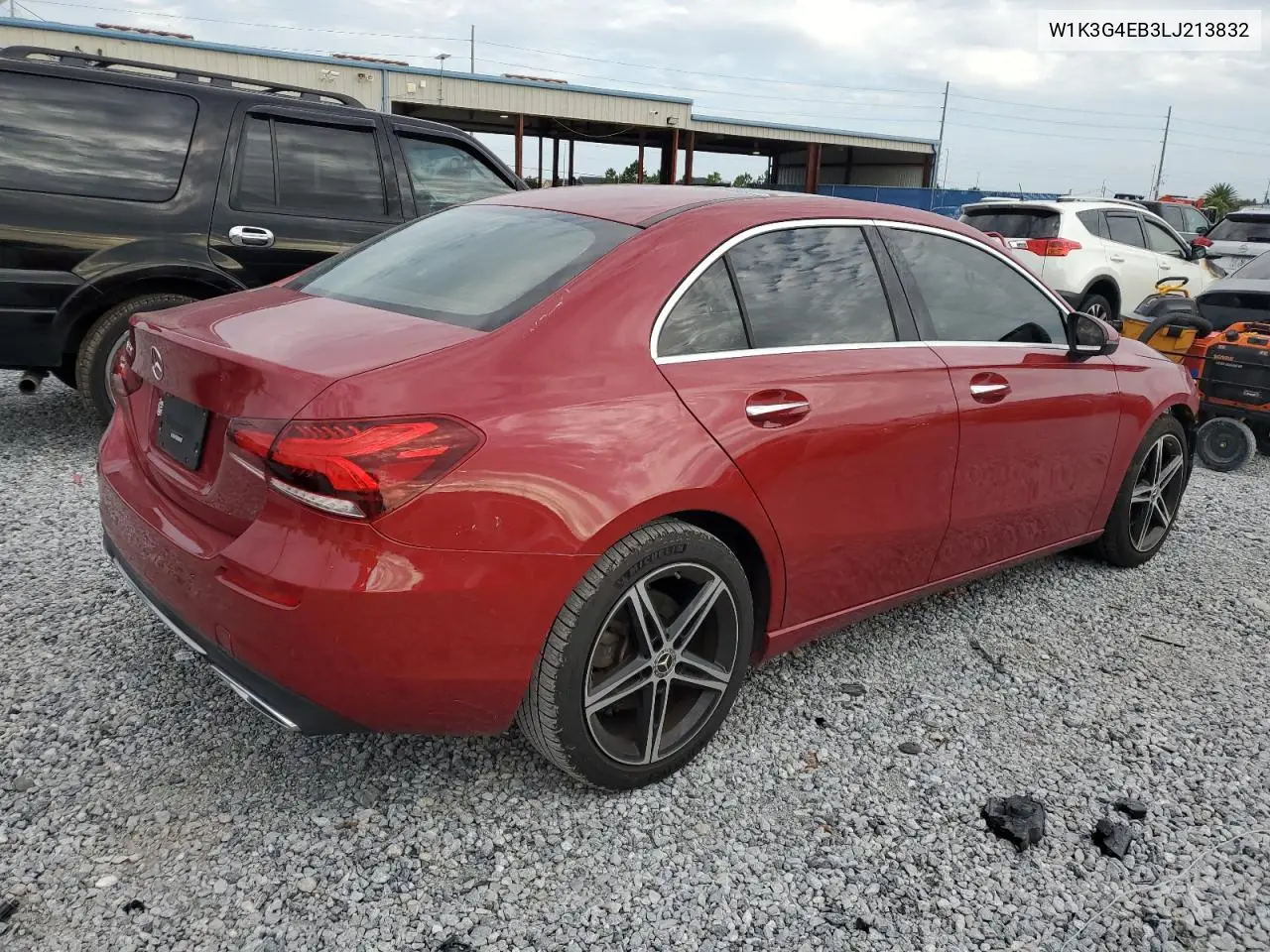 2020 Mercedes-Benz A 220 VIN: W1K3G4EB3LJ213832 Lot: 65318105