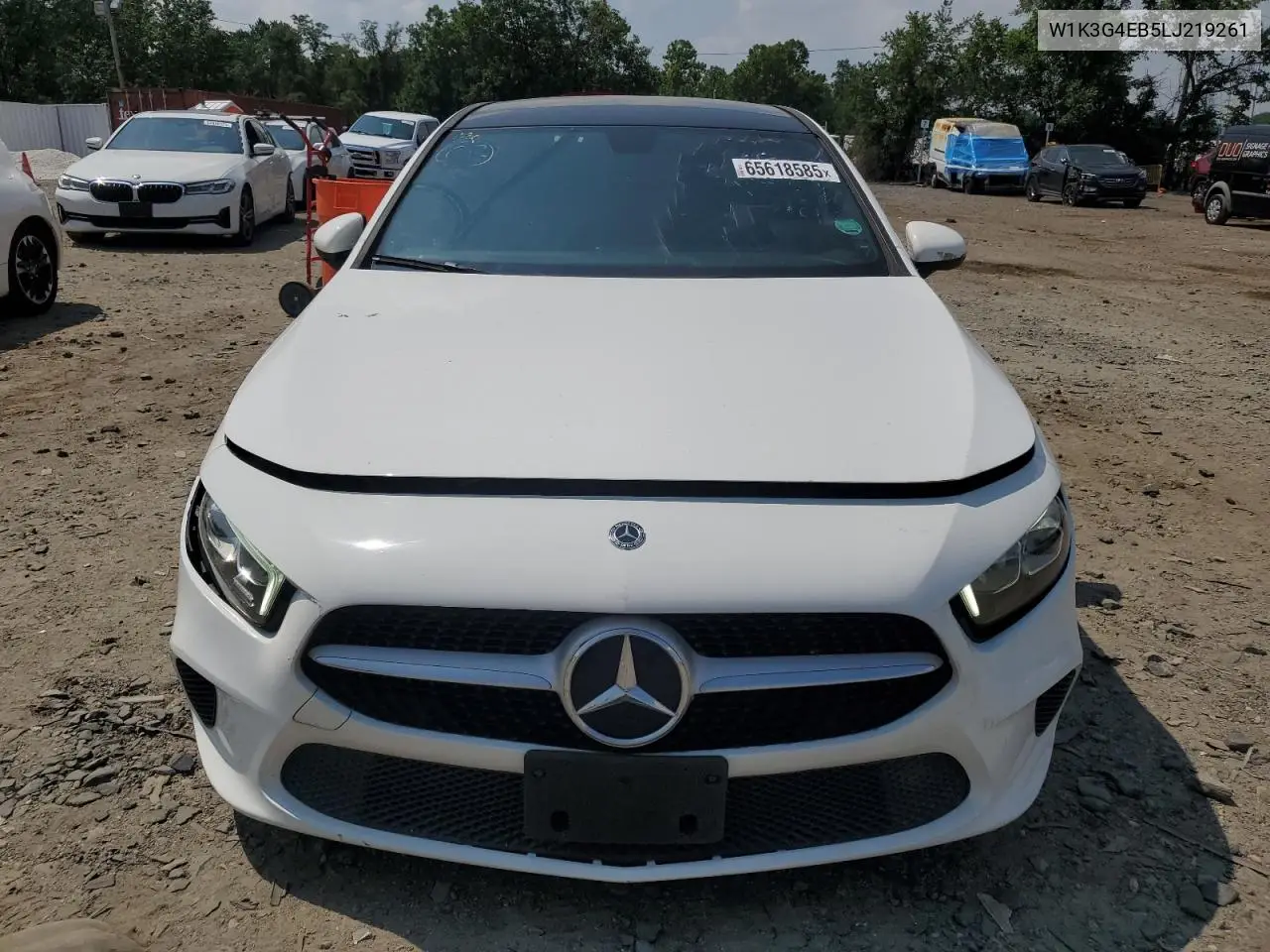 2020 Mercedes-Benz A 220 VIN: W1K3G4EB5LJ219261 Lot: 65618585
