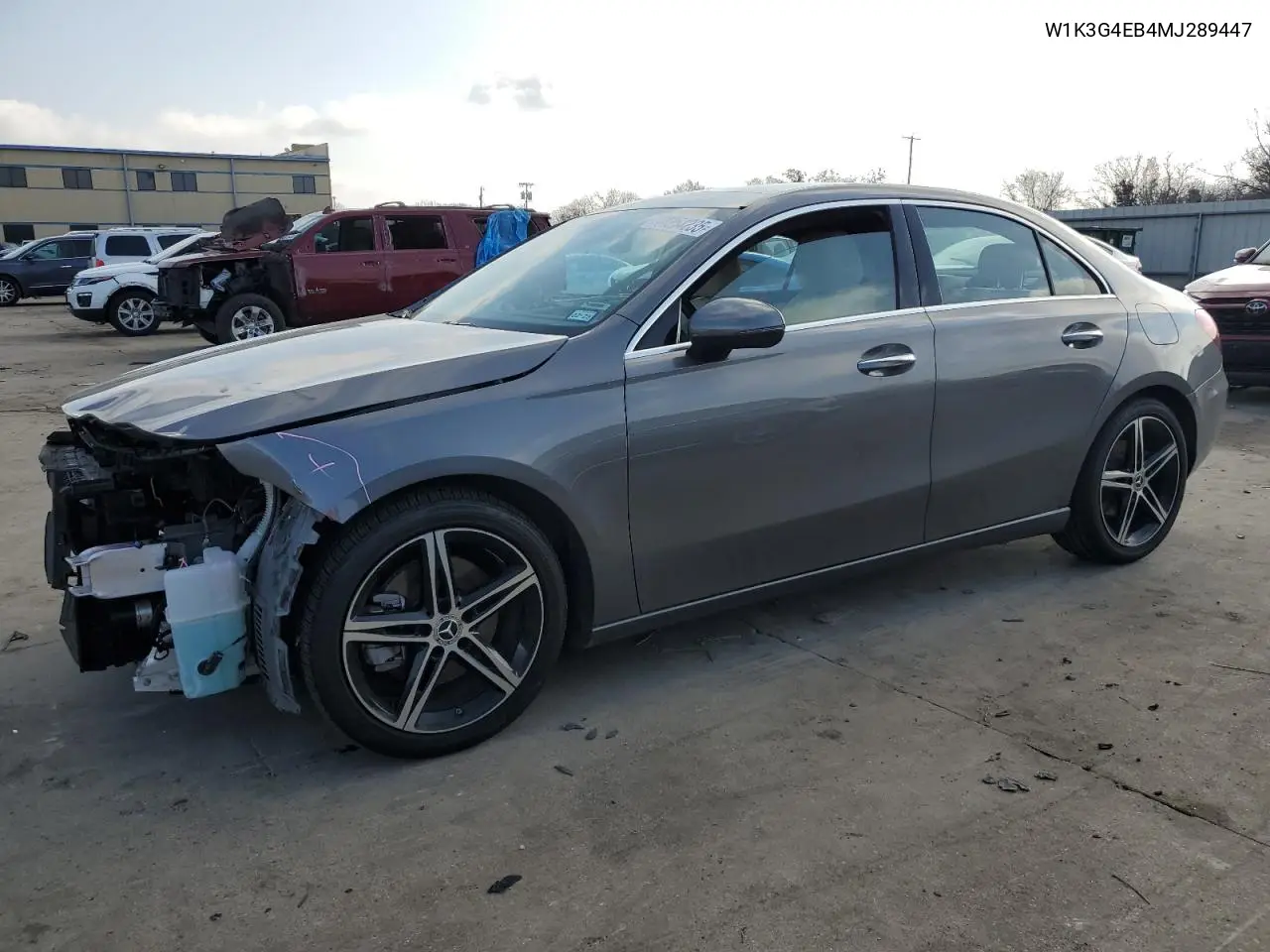 2021 Mercedes-Benz A 220 VIN: W1K3G4EB4MJ289447 Lot: 44254235