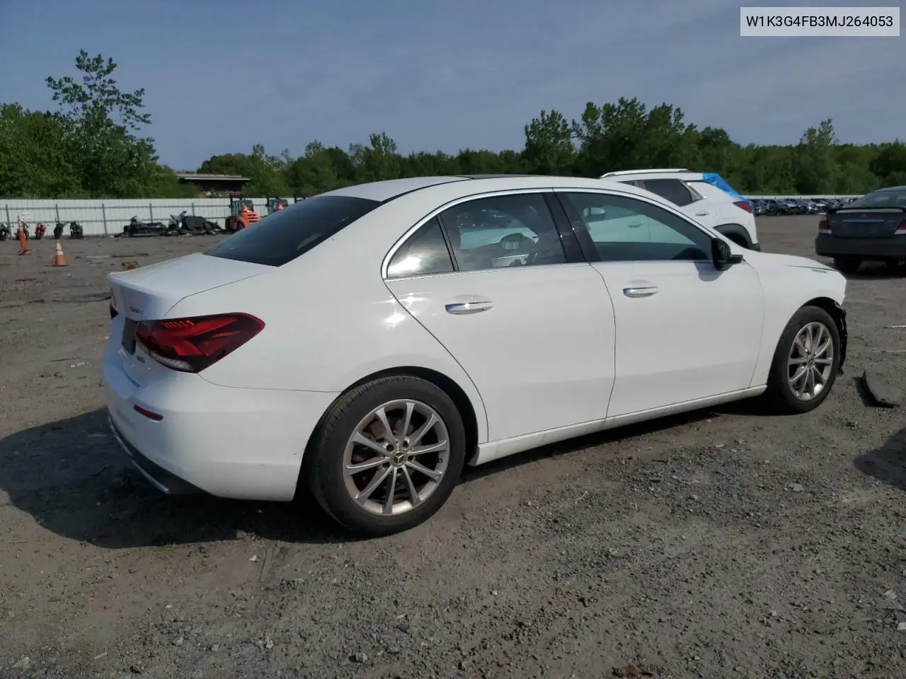 2021 Mercedes-Benz A 220 4Matic VIN: W1K3G4FB3MJ264053 Lot: 56964905