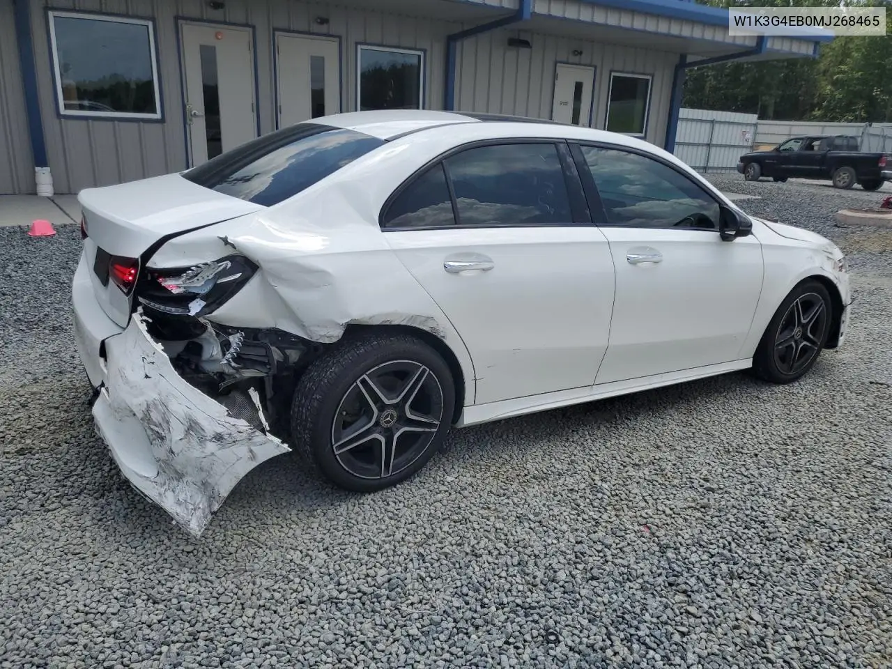 2021 Mercedes-Benz A 220 VIN: W1K3G4EB0MJ268465 Lot: 62827425