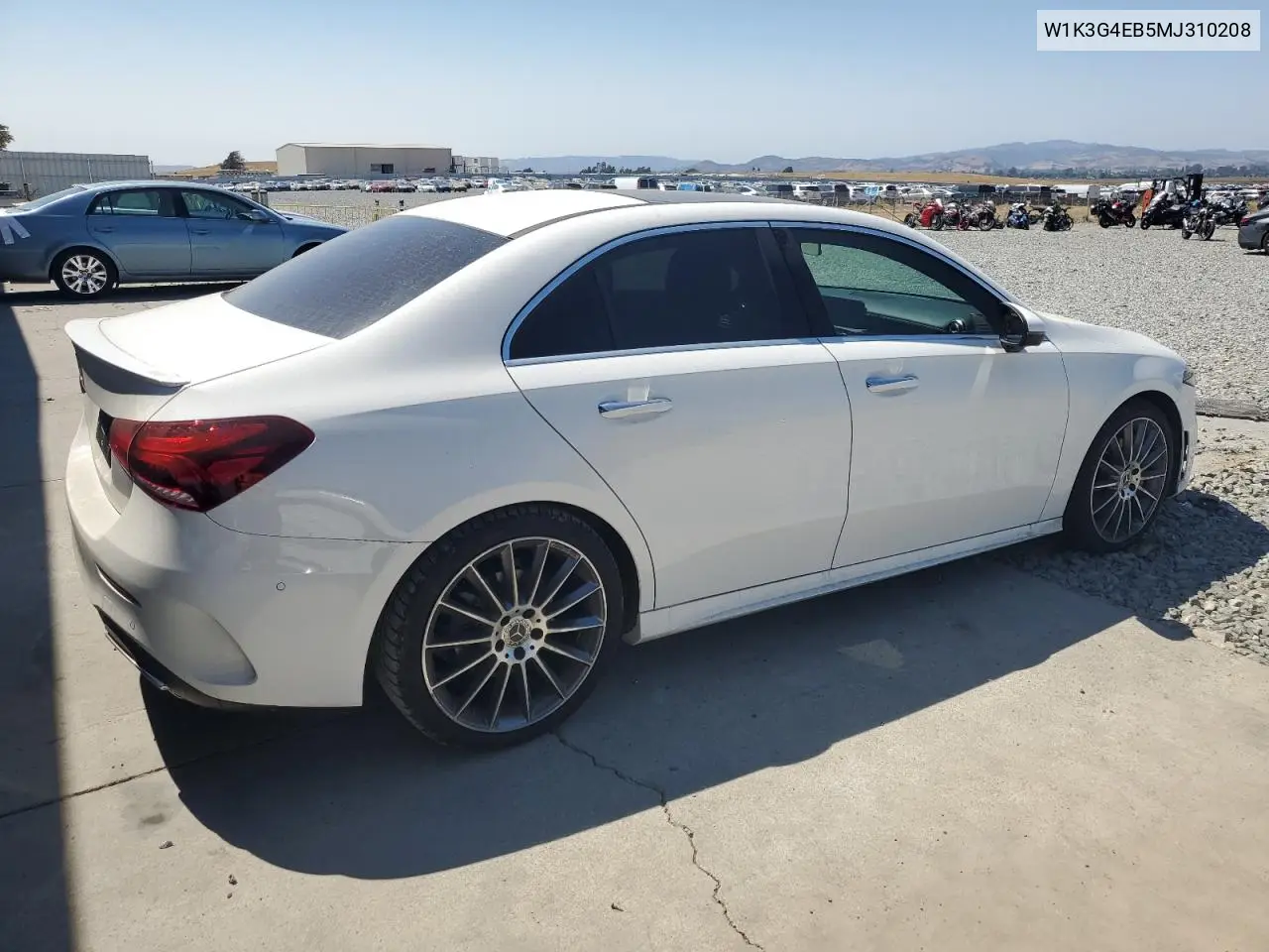 2021 Mercedes-Benz A 220 VIN: W1K3G4EB5MJ310208 Lot: 64854935