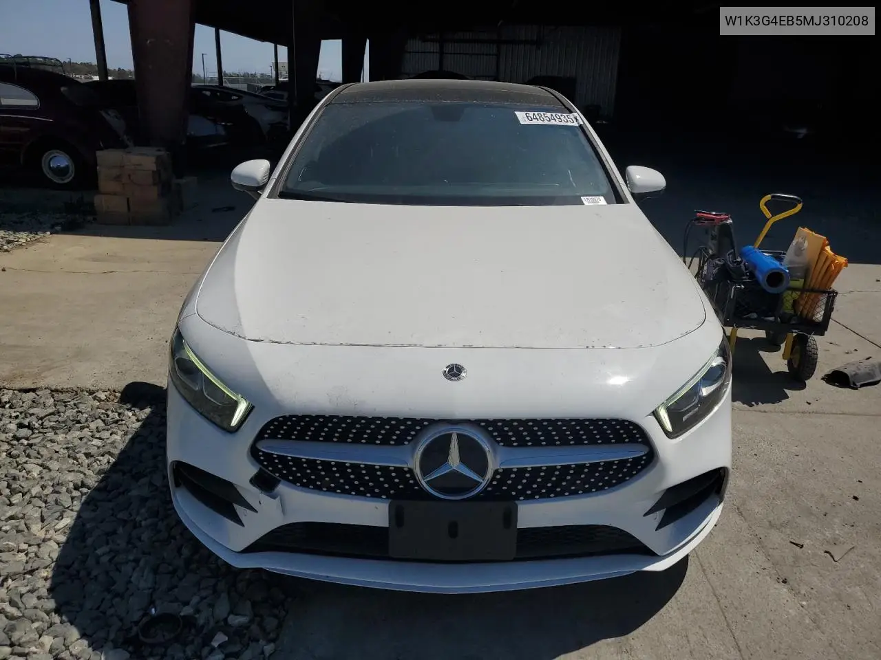2021 Mercedes-Benz A 220 VIN: W1K3G4EB5MJ310208 Lot: 64854935