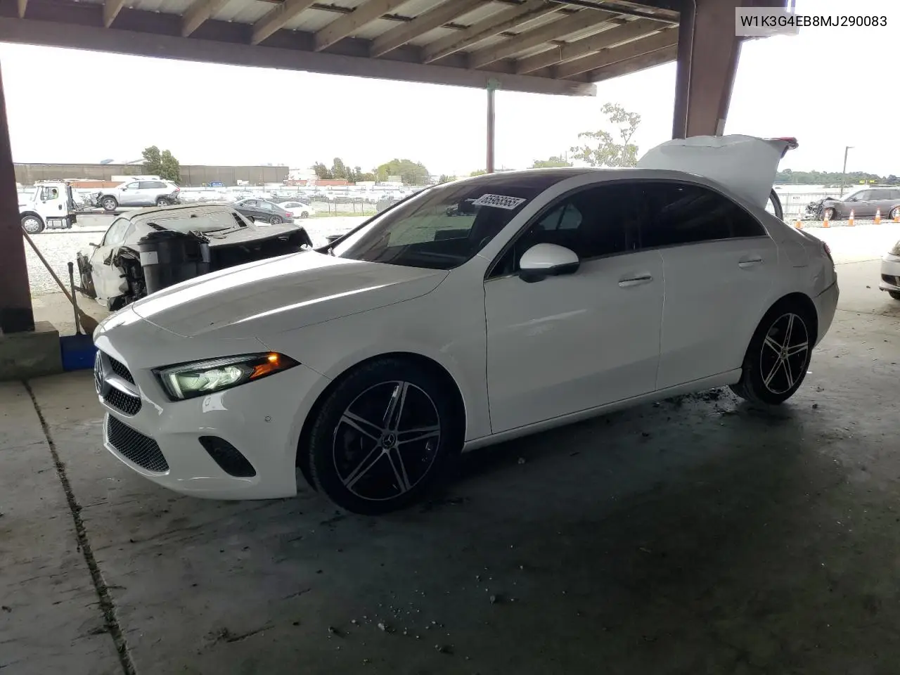 2021 Mercedes-Benz A 220 VIN: W1K3G4EB8MJ290083 Lot: 65968565