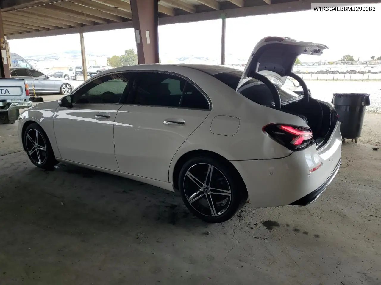 2021 Mercedes-Benz A 220 VIN: W1K3G4EB8MJ290083 Lot: 65968565