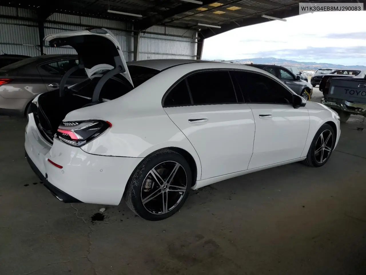 2021 Mercedes-Benz A 220 VIN: W1K3G4EB8MJ290083 Lot: 65968565
