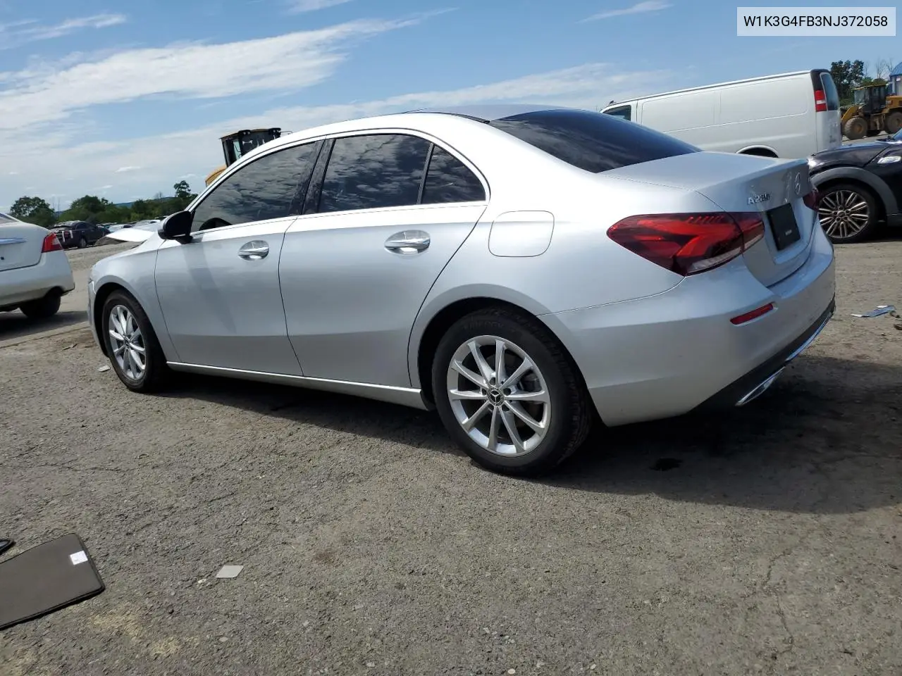 2022 Mercedes-Benz A 220 4Matic VIN: W1K3G4FB3NJ372058 Lot: 65679295