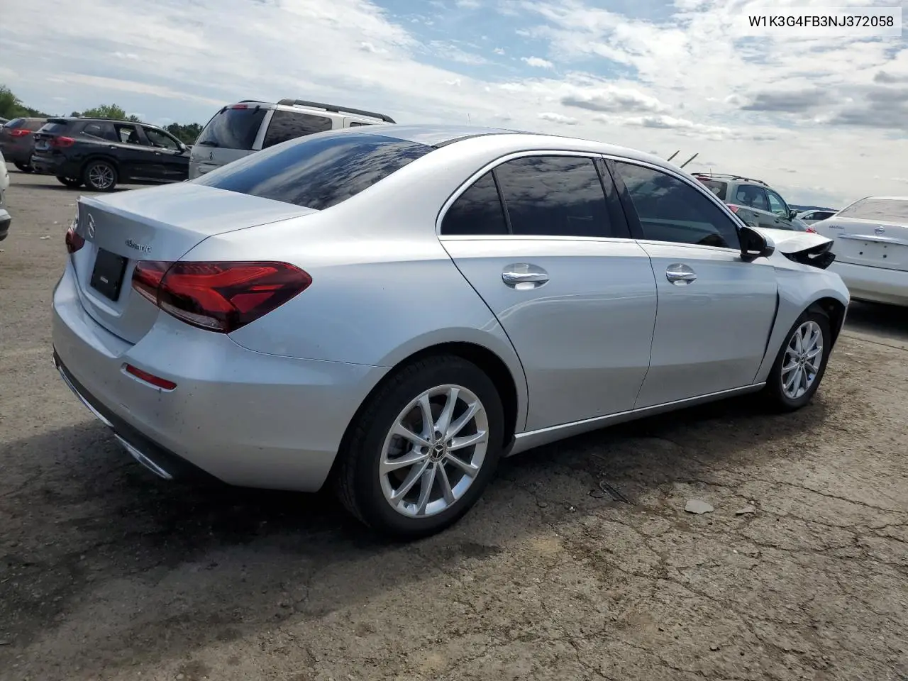 2022 Mercedes-Benz A 220 4Matic VIN: W1K3G4FB3NJ372058 Lot: 65679295