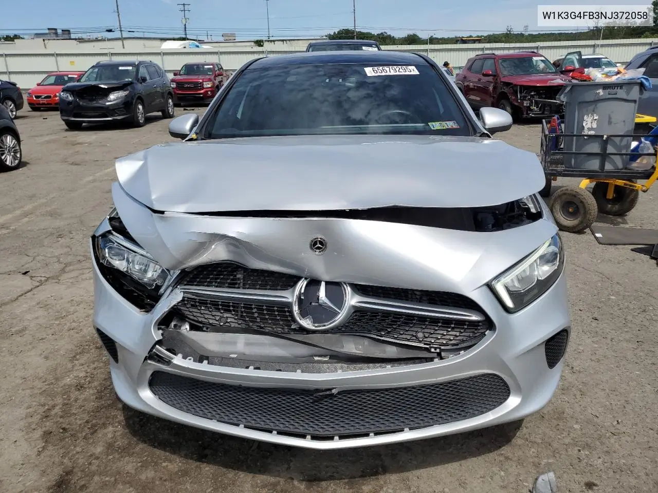 2022 Mercedes-Benz A 220 4Matic VIN: W1K3G4FB3NJ372058 Lot: 65679295