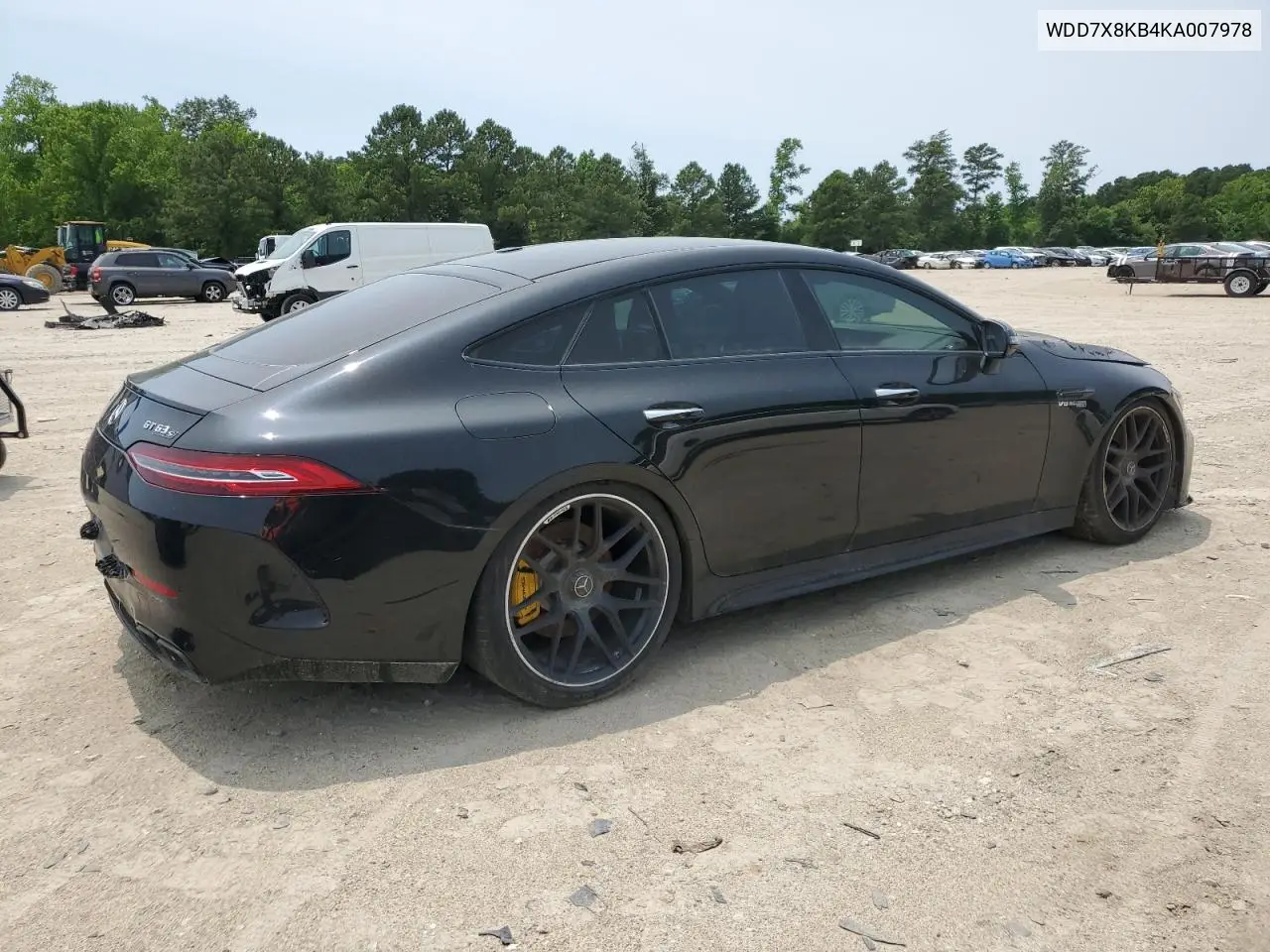 2019 Mercedes-Benz Amg Gt 63 S VIN: WDD7X8KB4KA007978 Lot: 56986435