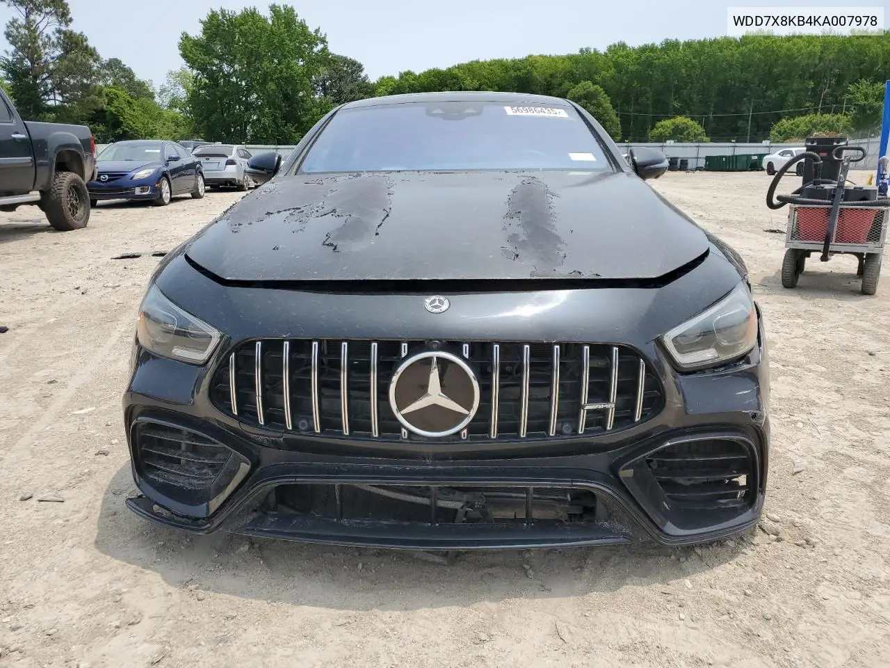 2019 Mercedes-Benz Amg Gt 63 S VIN: WDD7X8KB4KA007978 Lot: 56986435