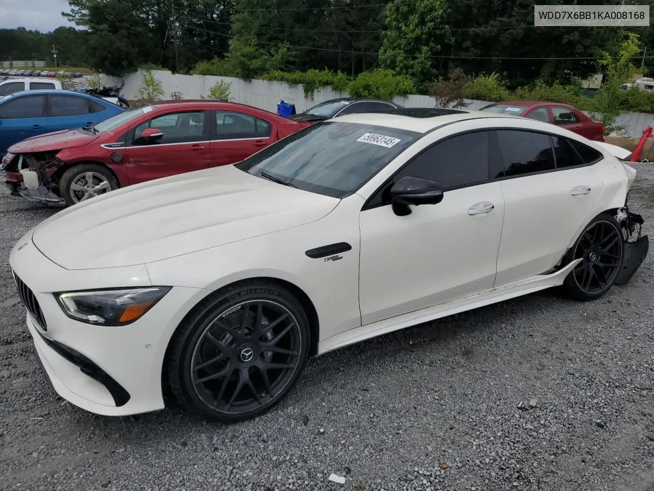 2019 Mercedes-Benz Amg Gt 53 VIN: WDD7X6BB1KA008168 Lot: 58963145