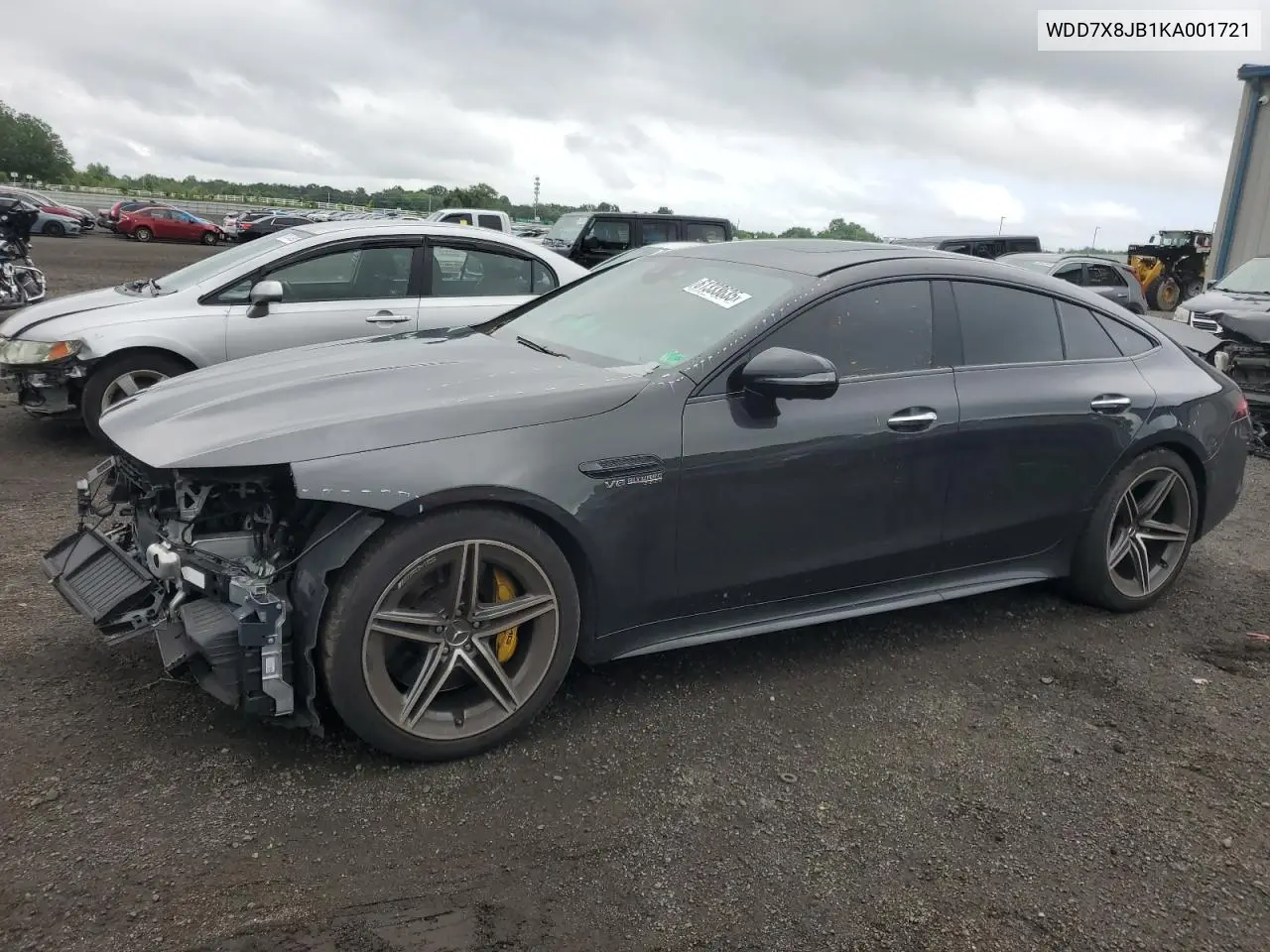 2019 Mercedes-Benz Amg Gt 63 VIN: WDD7X8JB1KA001721 Lot: 61333635