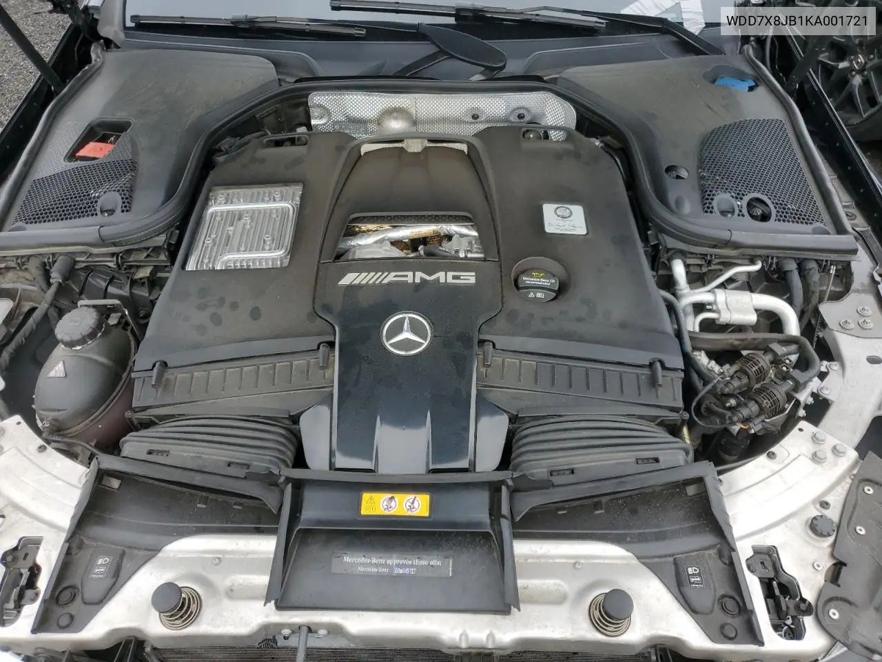 2019 Mercedes-Benz Amg Gt 63 VIN: WDD7X8JB1KA001721 Lot: 61333635