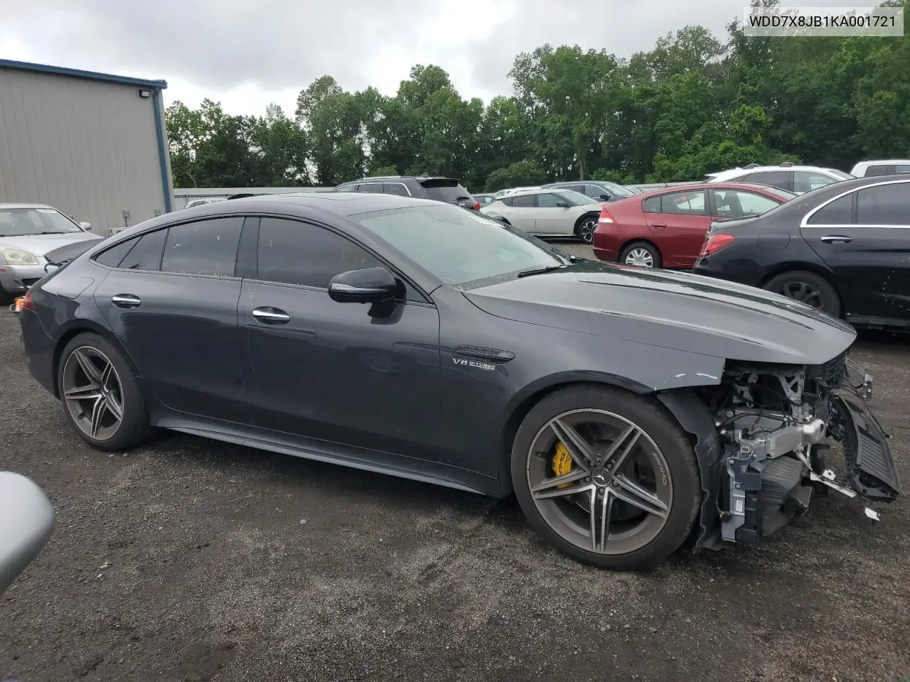 2019 Mercedes-Benz Amg Gt 63 VIN: WDD7X8JB1KA001721 Lot: 61333635