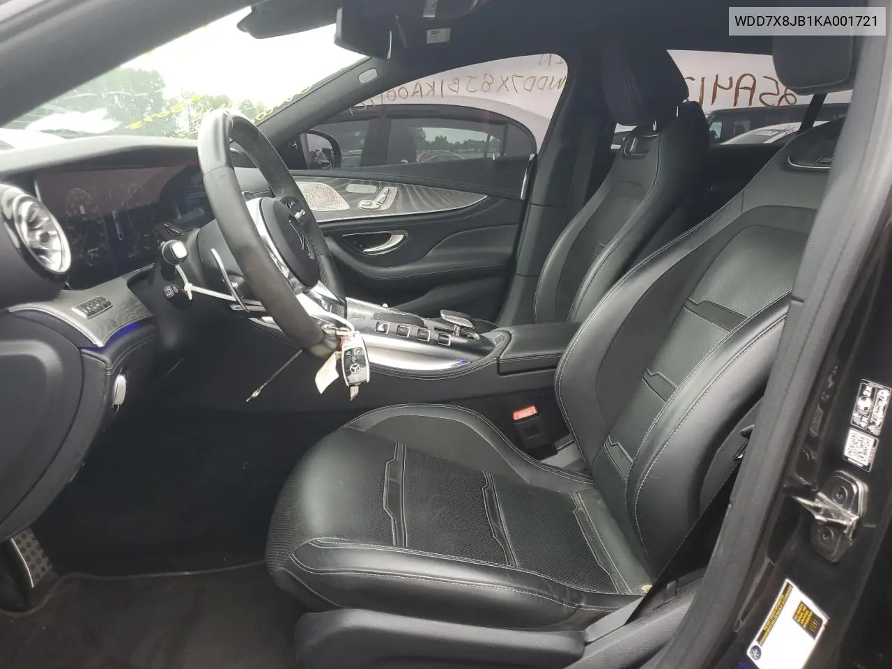 2019 Mercedes-Benz Amg Gt 63 VIN: WDD7X8JB1KA001721 Lot: 61333635