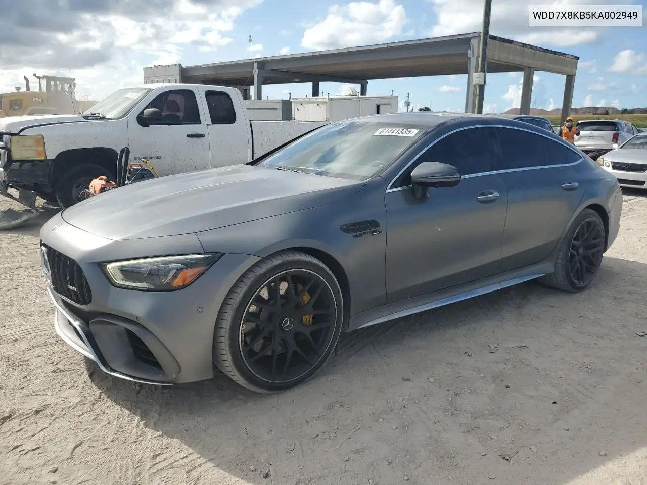 2019 Mercedes-Benz Amg Gt 63 S VIN: WDD7X8KB5KA002949 Lot: 61441335