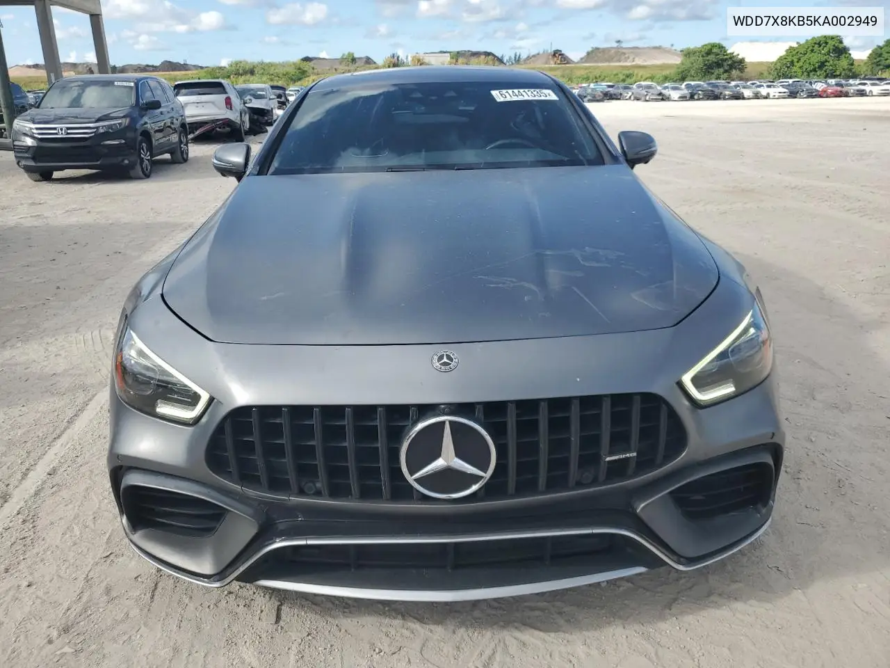 2019 Mercedes-Benz Amg Gt 63 S VIN: WDD7X8KB5KA002949 Lot: 61441335