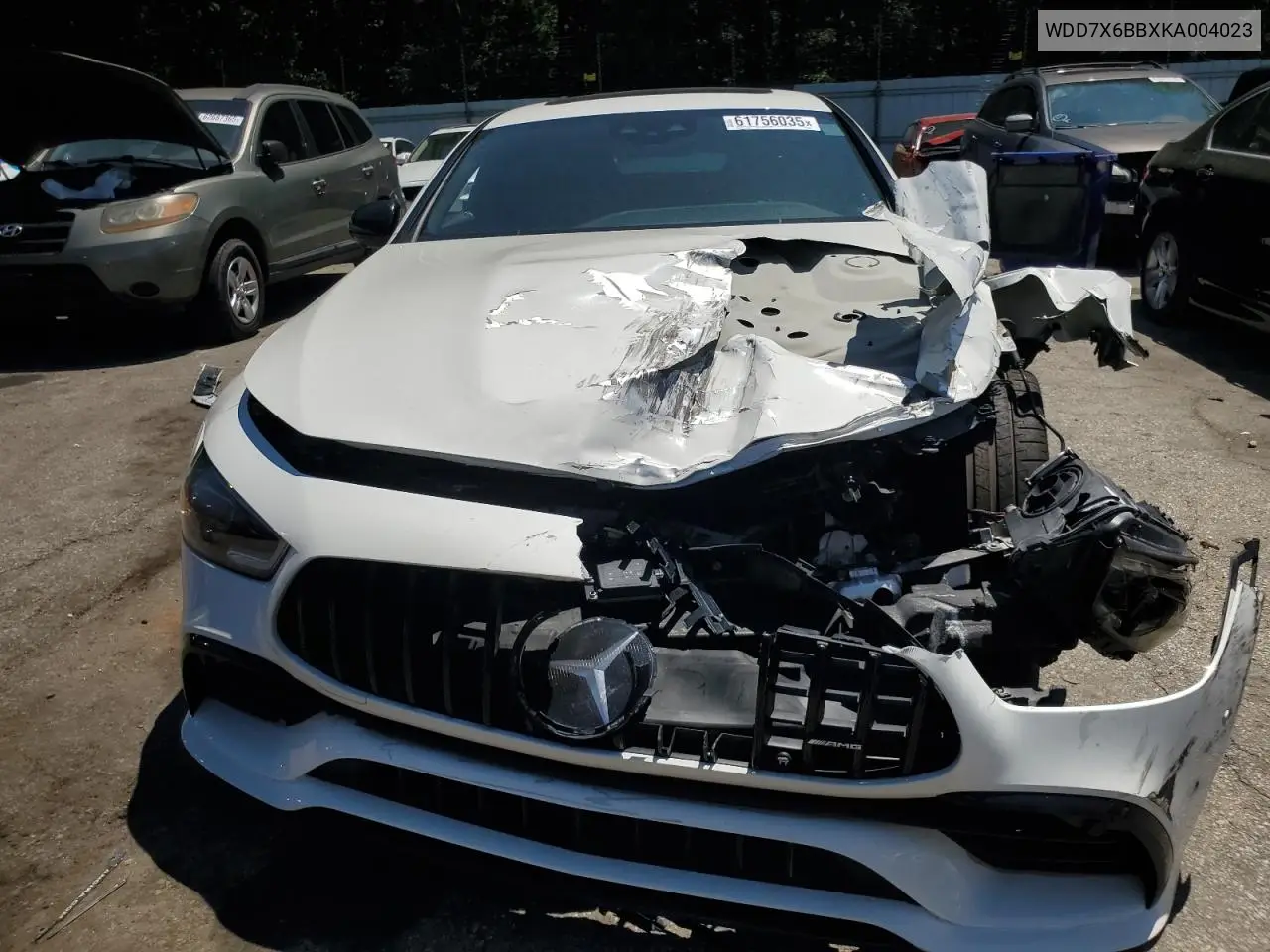 2019 Mercedes-Benz Amg Gt 53 VIN: WDD7X6BBXKA004023 Lot: 61756035