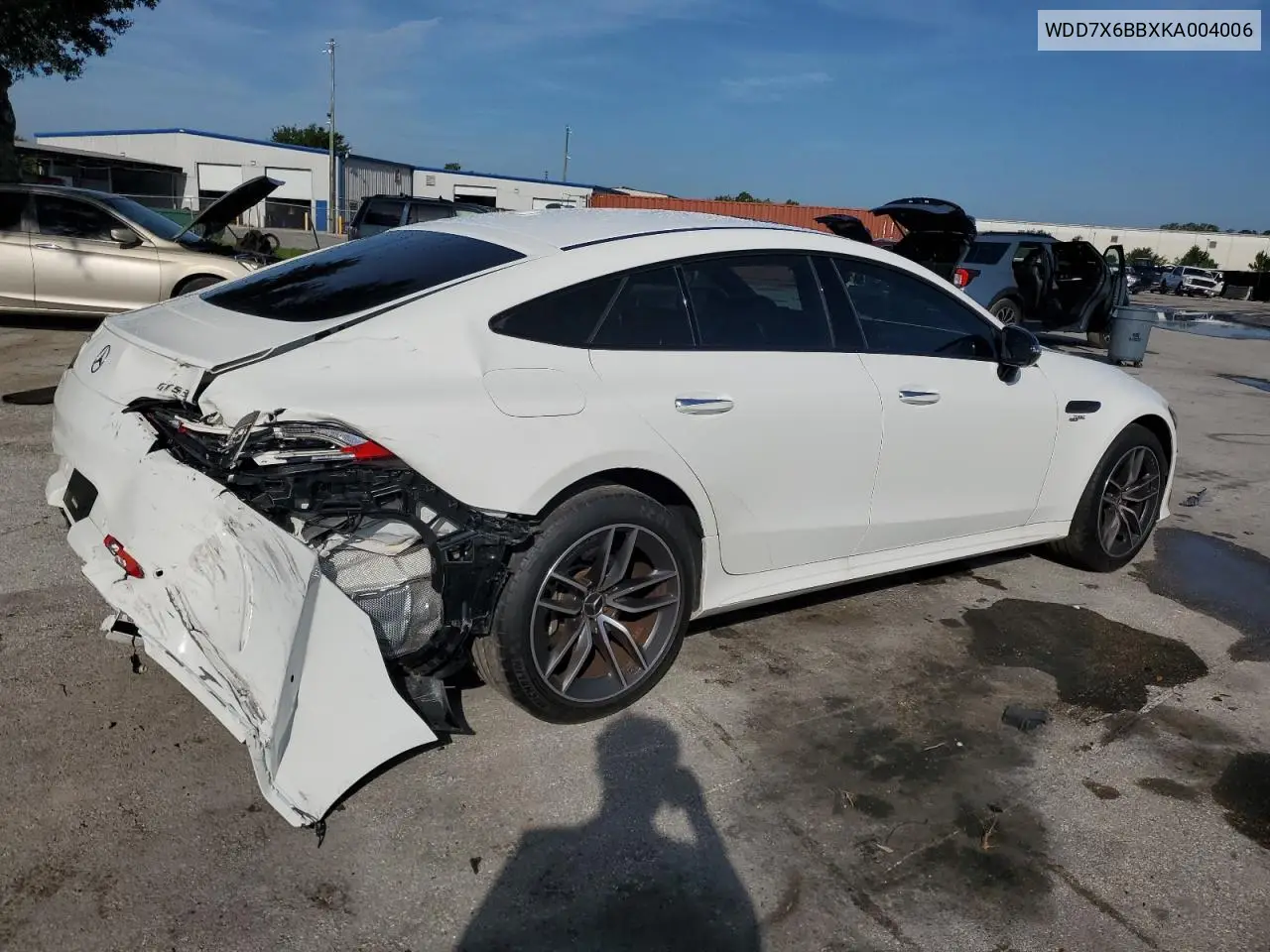 2019 Mercedes-Benz Amg Gt 53 VIN: WDD7X6BBXKA004006 Lot: 64174745
