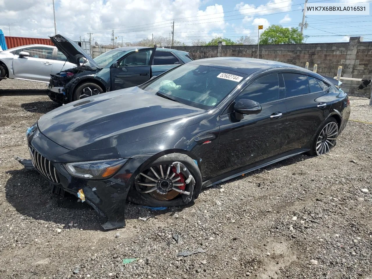 2020 Mercedes-Benz Amg Gt 53 VIN: W1K7X6BBXLA016531 Lot: 52602744