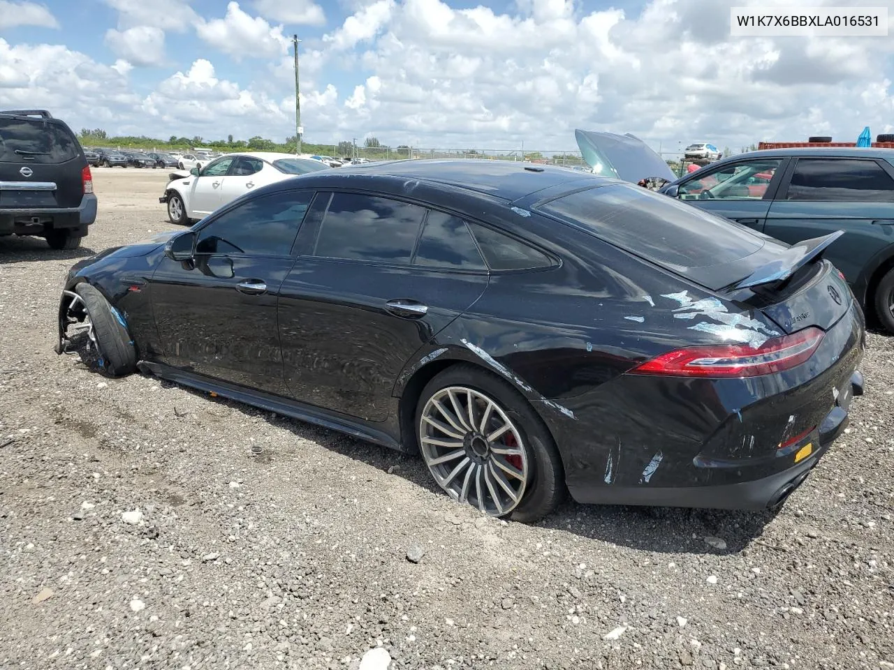 2020 Mercedes-Benz Amg Gt 53 VIN: W1K7X6BBXLA016531 Lot: 52602744