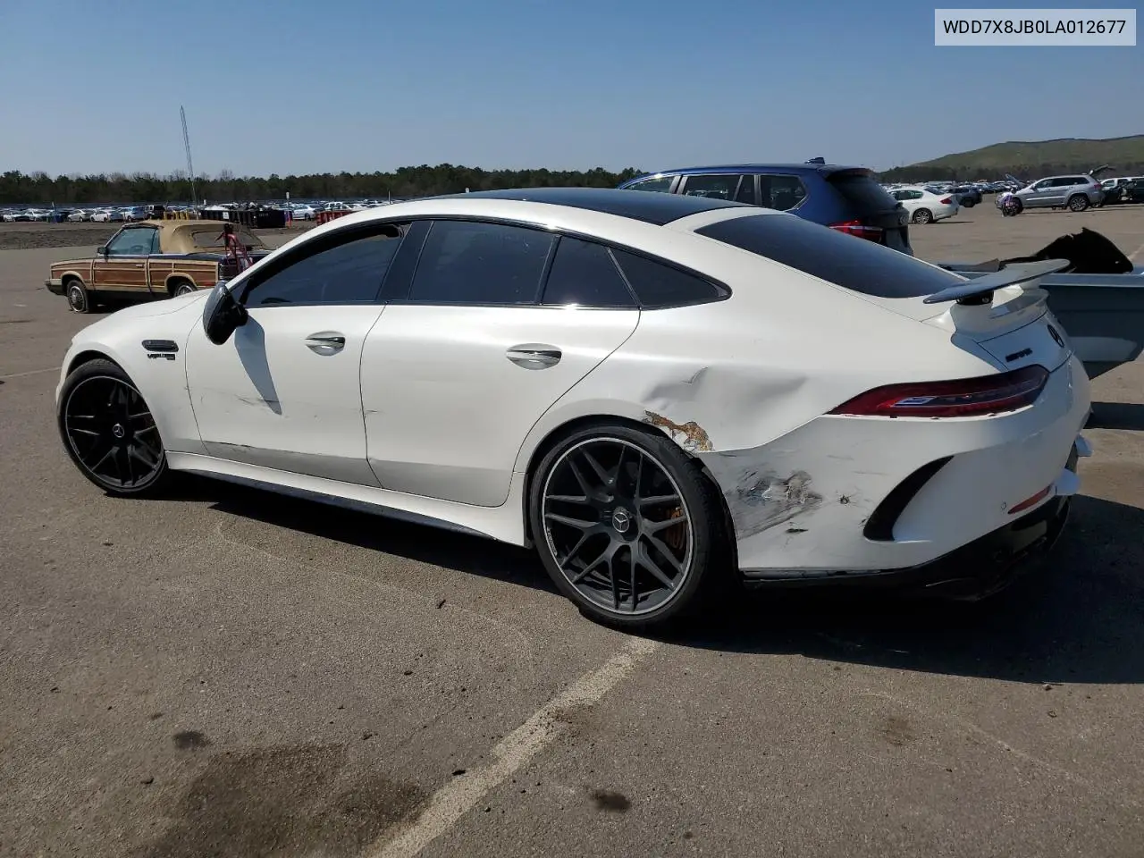 2020 Mercedes-Benz Amg Gt 63 VIN: WDD7X8JB0LA012677 Lot: 54219355