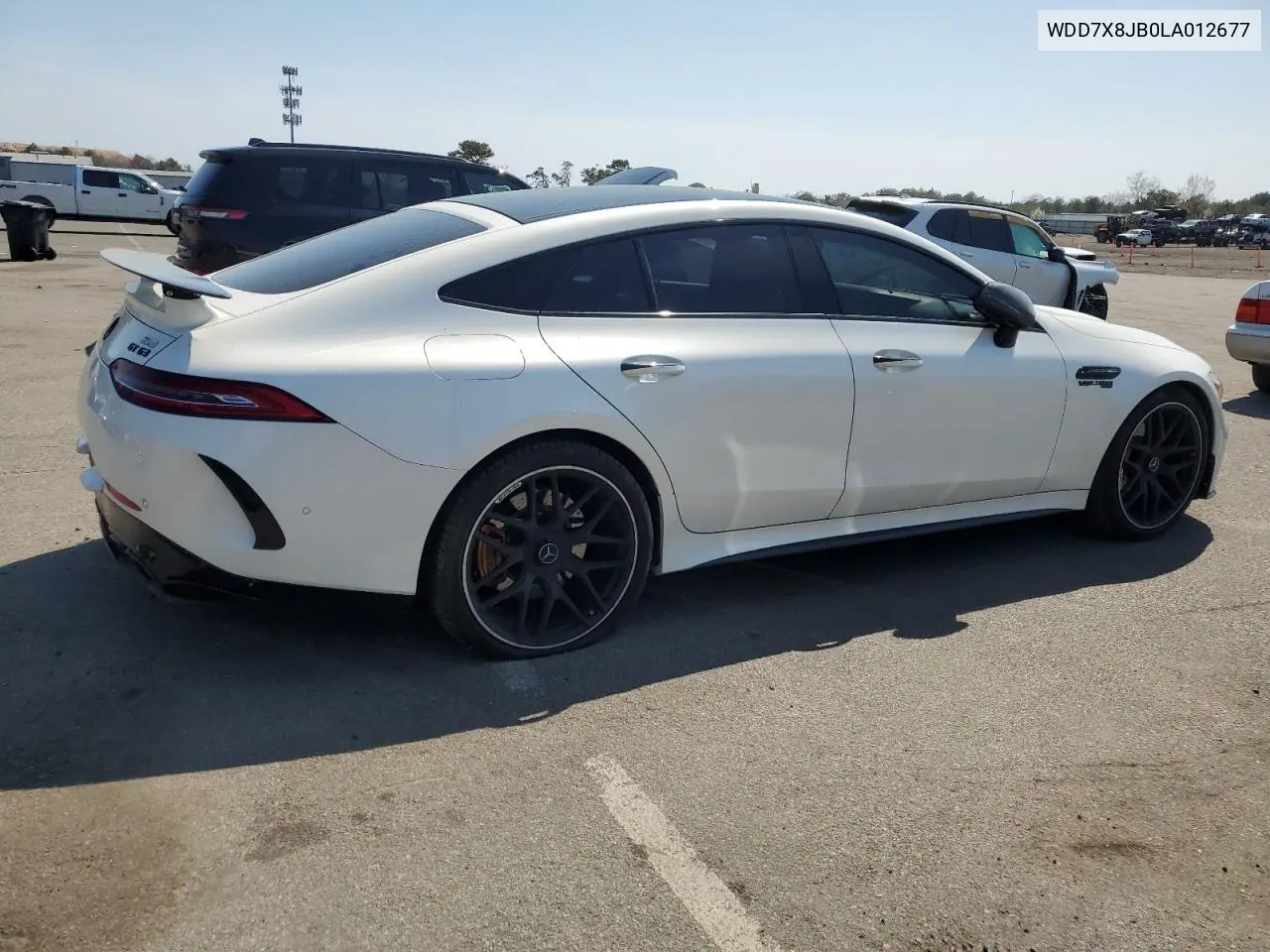 2020 Mercedes-Benz Amg Gt 63 VIN: WDD7X8JB0LA012677 Lot: 54219355