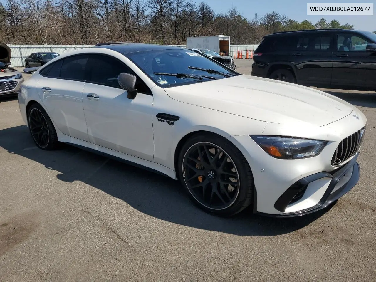 2020 Mercedes-Benz Amg Gt 63 VIN: WDD7X8JB0LA012677 Lot: 54219355
