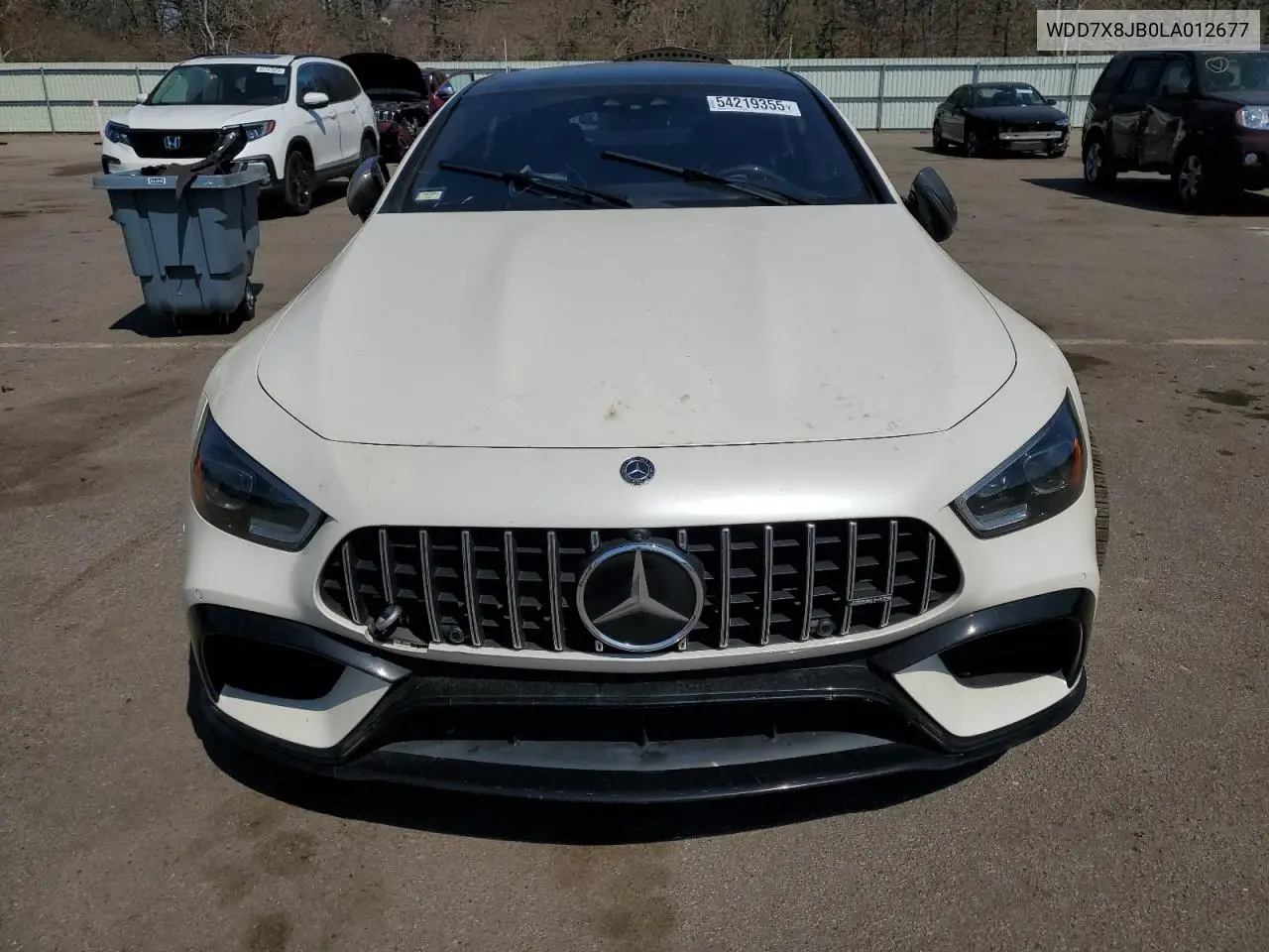 2020 Mercedes-Benz Amg Gt 63 VIN: WDD7X8JB0LA012677 Lot: 54219355