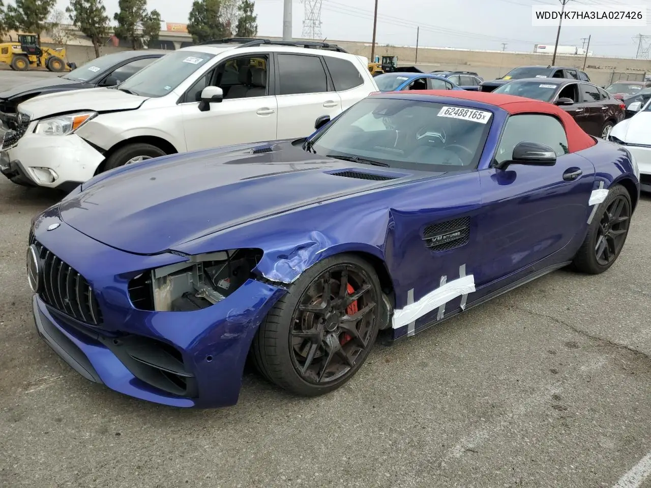 2020 Mercedes-Benz Amg Gt VIN: WDDYK7HA3LA027426 Lot: 64658415