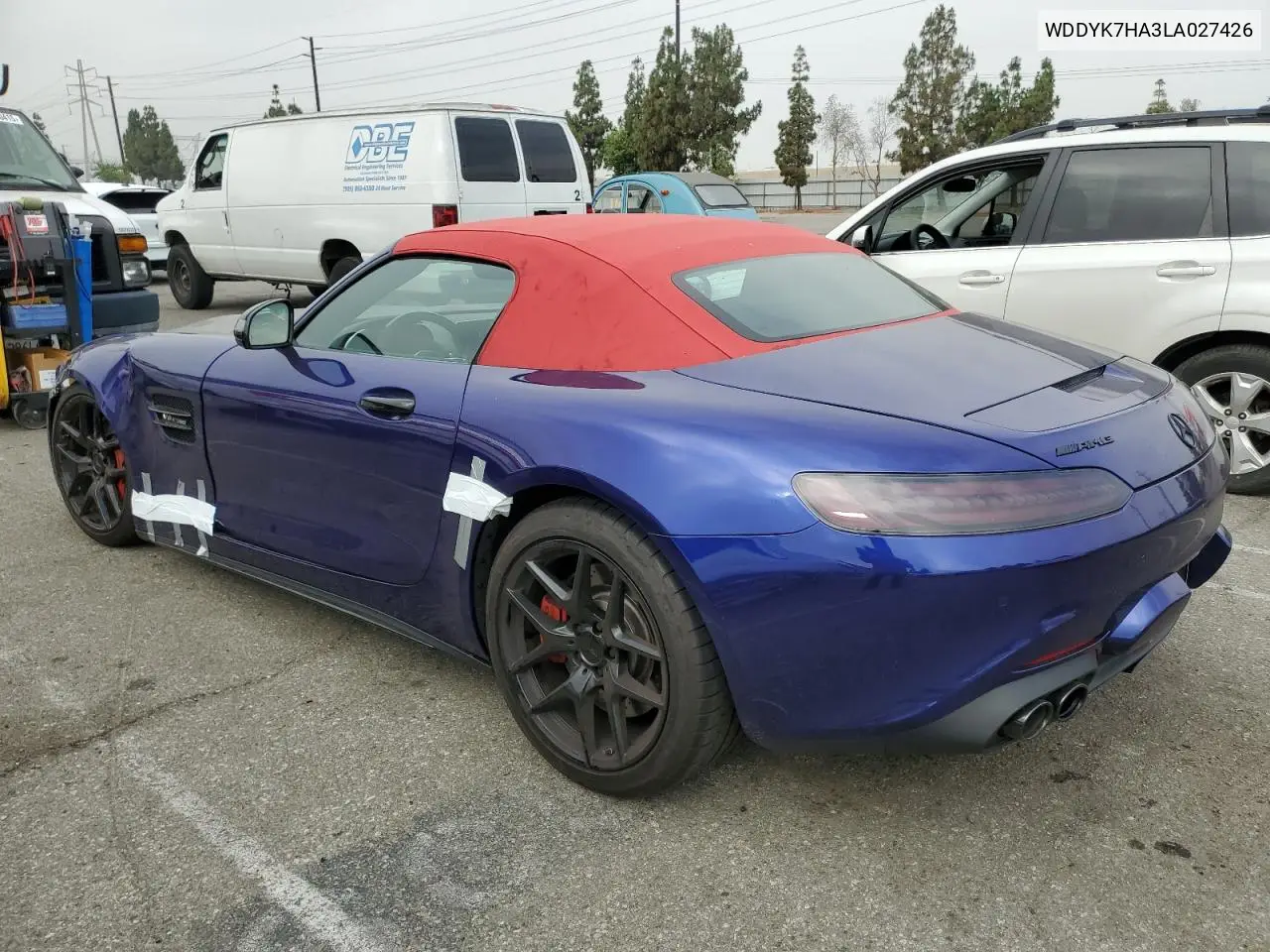 2020 Mercedes-Benz Amg Gt VIN: WDDYK7HA3LA027426 Lot: 64658415