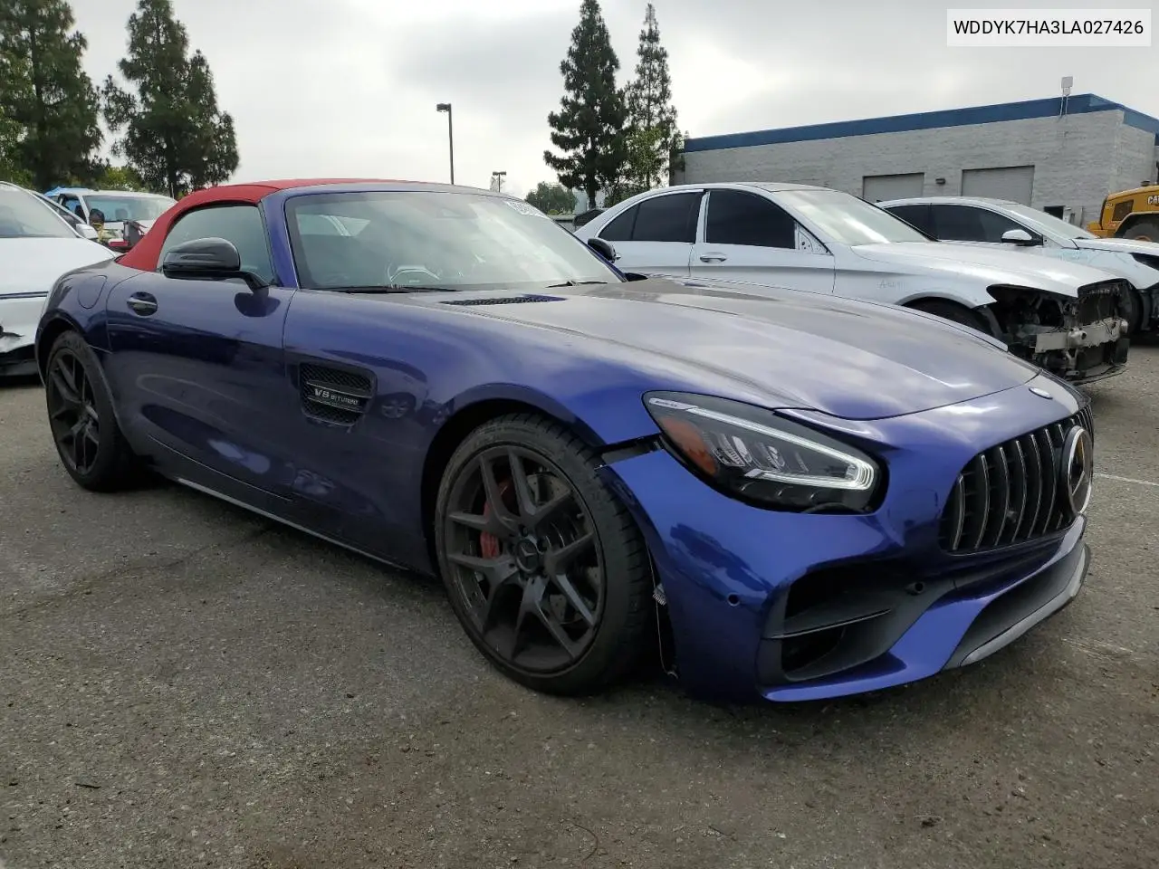 2020 Mercedes-Benz Amg Gt VIN: WDDYK7HA3LA027426 Lot: 64658415