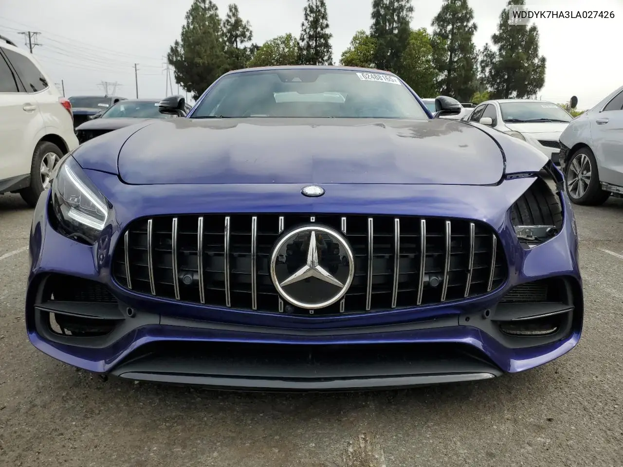 2020 Mercedes-Benz Amg Gt VIN: WDDYK7HA3LA027426 Lot: 64658415