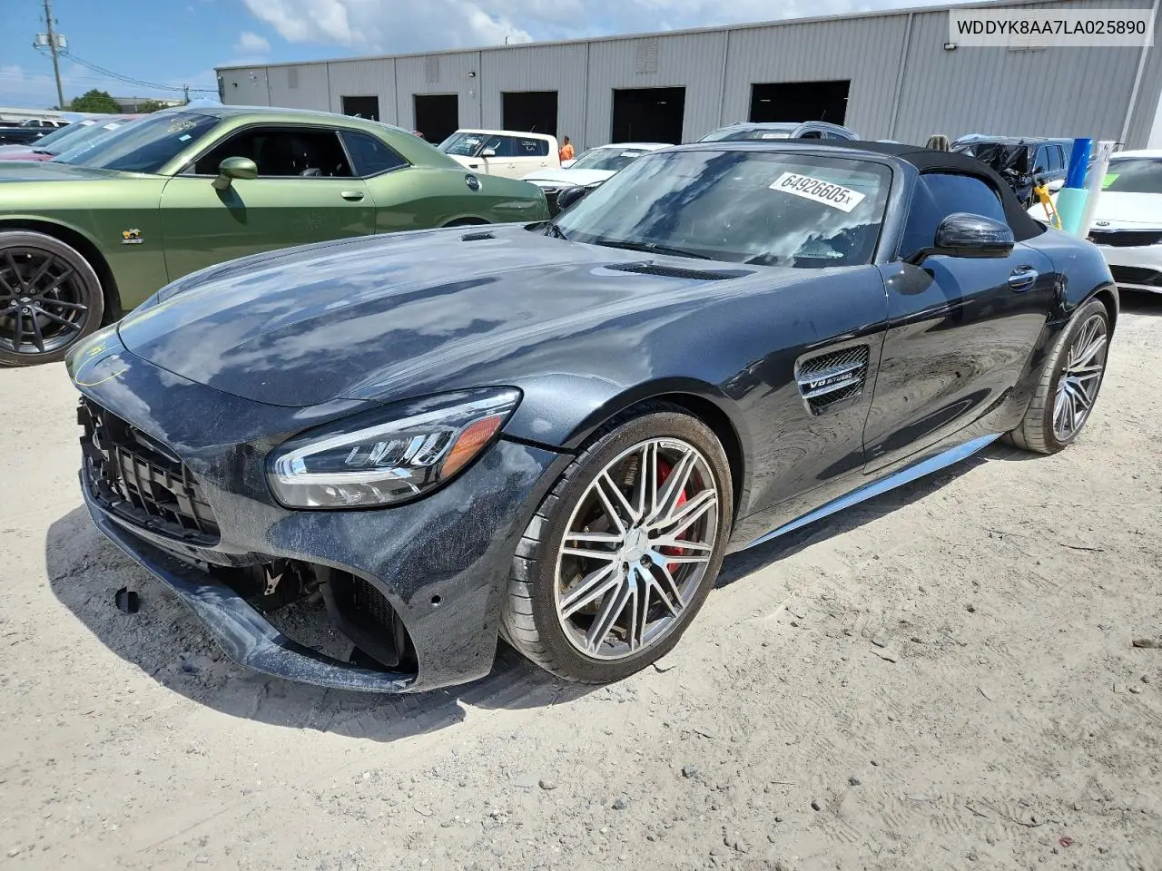 2020 Mercedes-Benz Amg Gt C VIN: WDDYK8AA7LA025890 Lot: 64926605