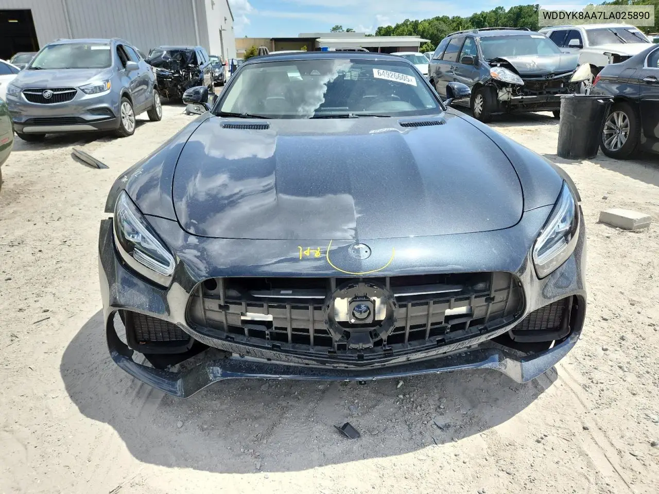 2020 Mercedes-Benz Amg Gt C VIN: WDDYK8AA7LA025890 Lot: 64926605