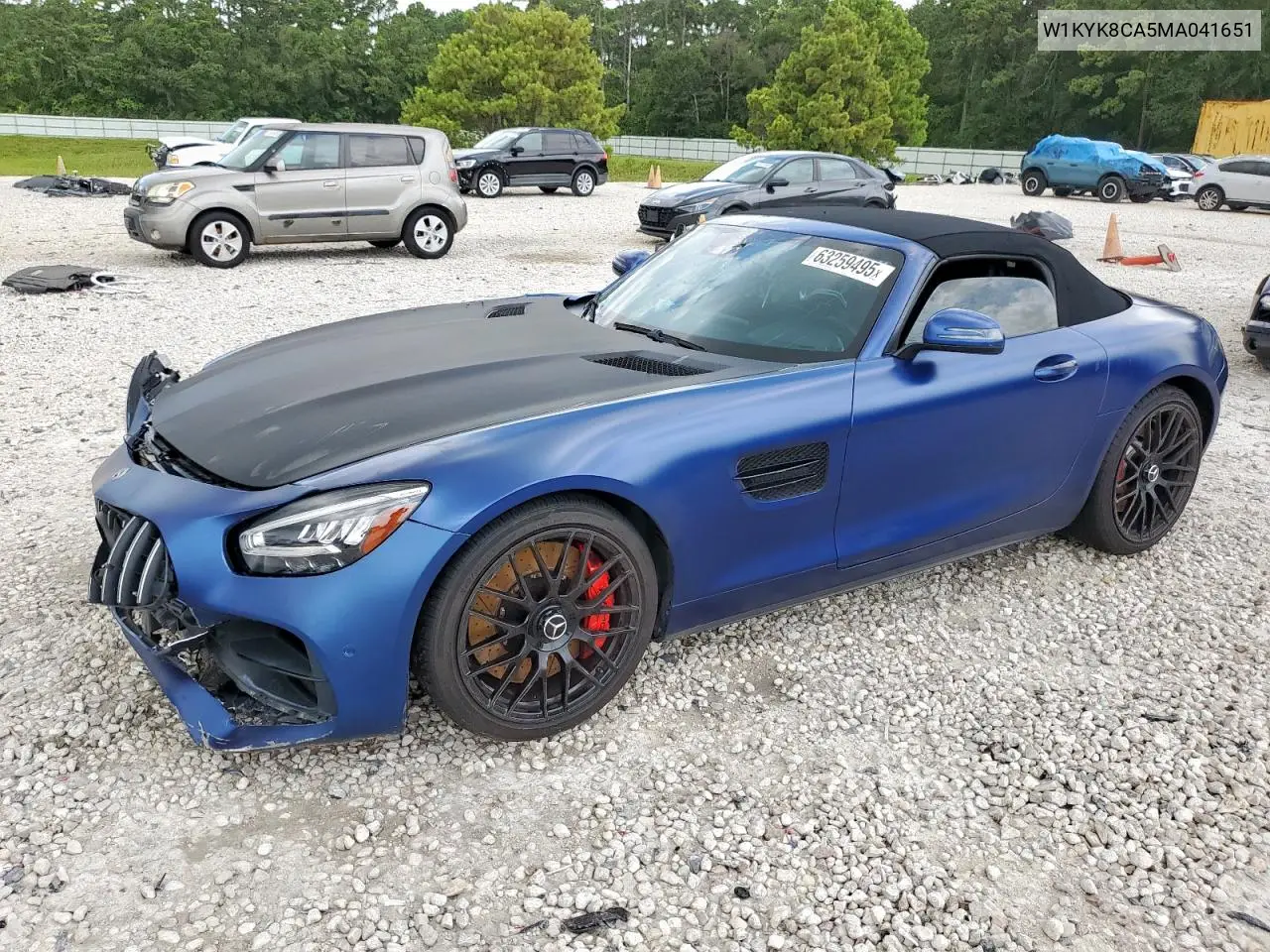 2021 Mercedes-Benz Amg Gt VIN: W1KYK8CA5MA041651 Lot: 63259495