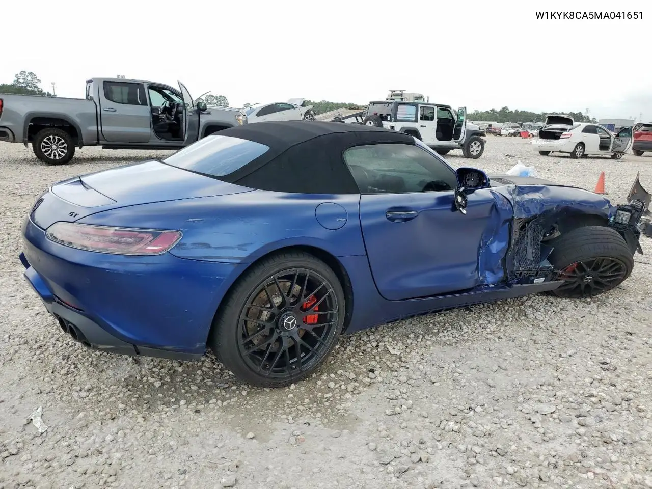 2021 Mercedes-Benz Amg Gt VIN: W1KYK8CA5MA041651 Lot: 63259495